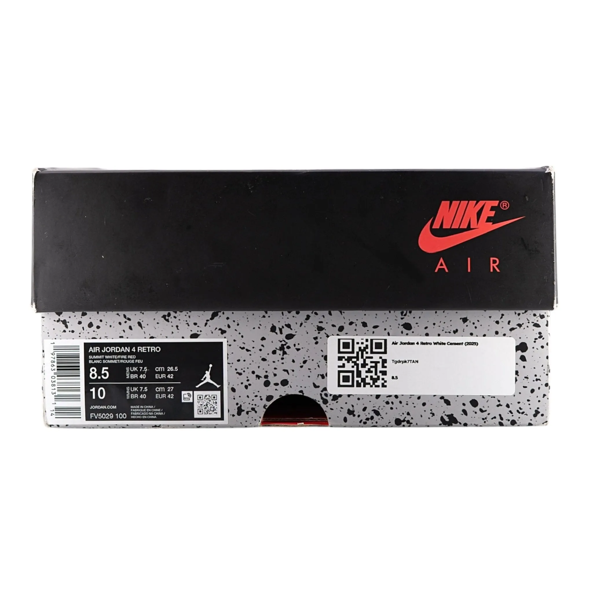 Air Jordan 4 Retro White Cement (2025)