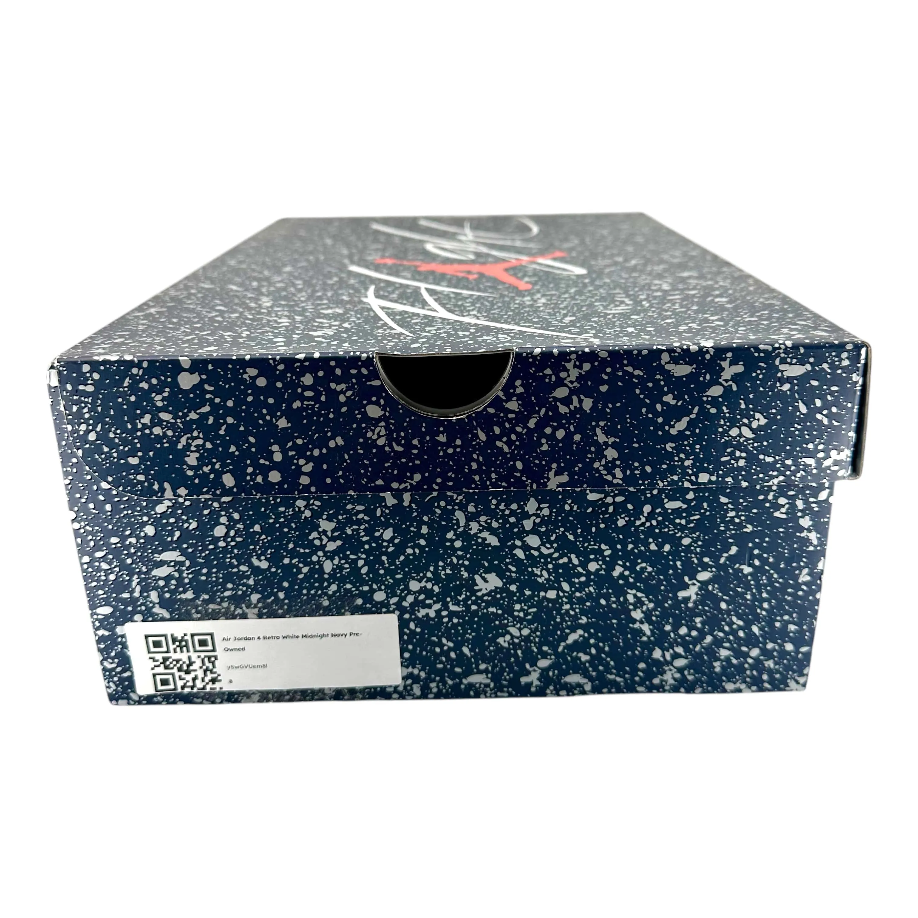 Air Jordan 4 Retro White Midnight Navy Pre-Owned