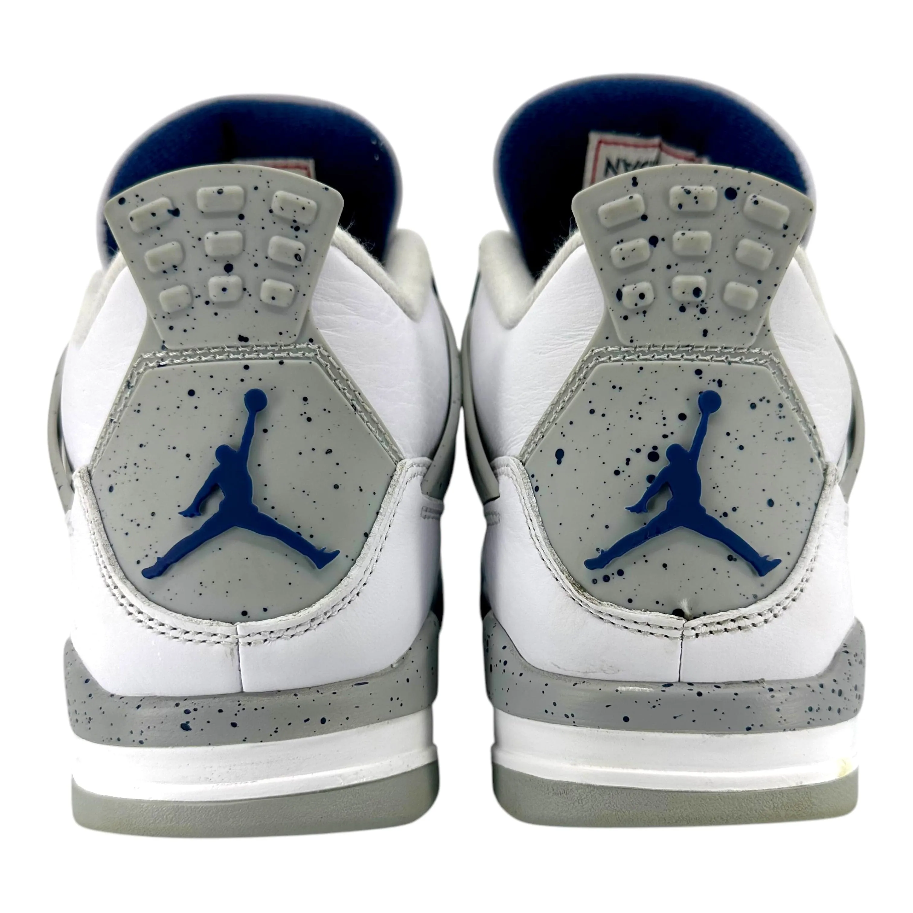 Air Jordan 4 Retro White Midnight Navy Pre-Owned