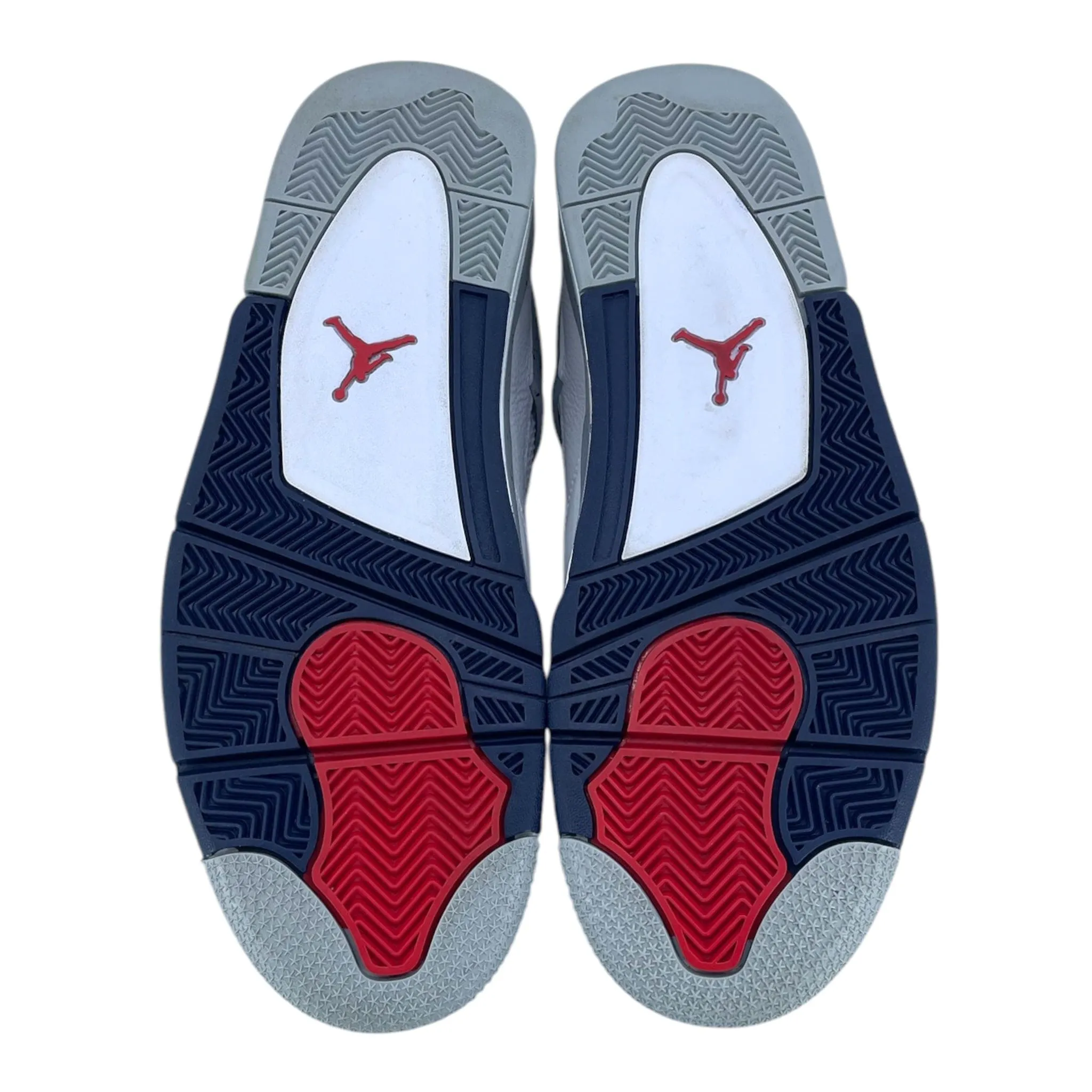 Air Jordan 4 Retro White Midnight Navy Pre-Owned