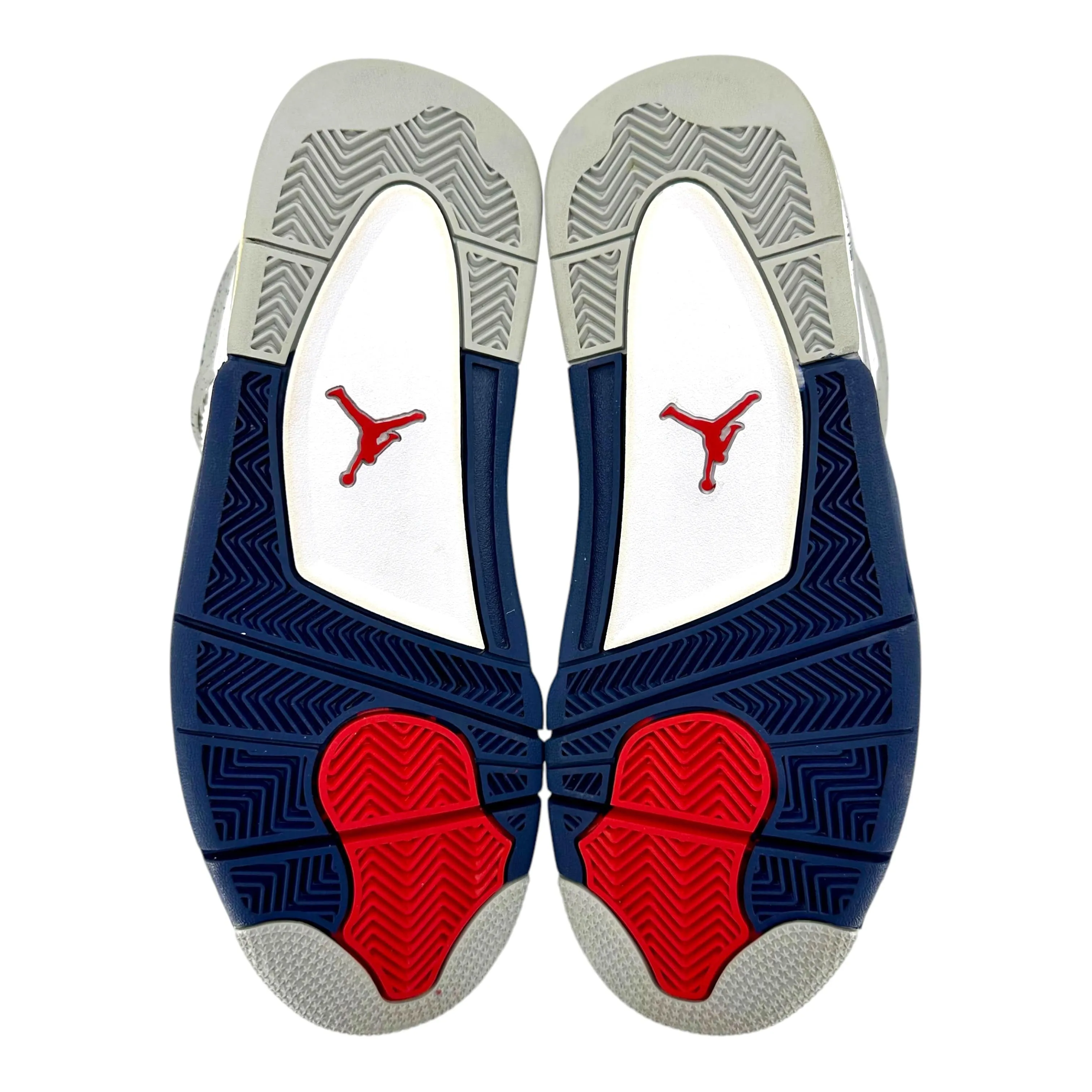 Air Jordan 4 Retro White Midnight Navy Pre-Owned