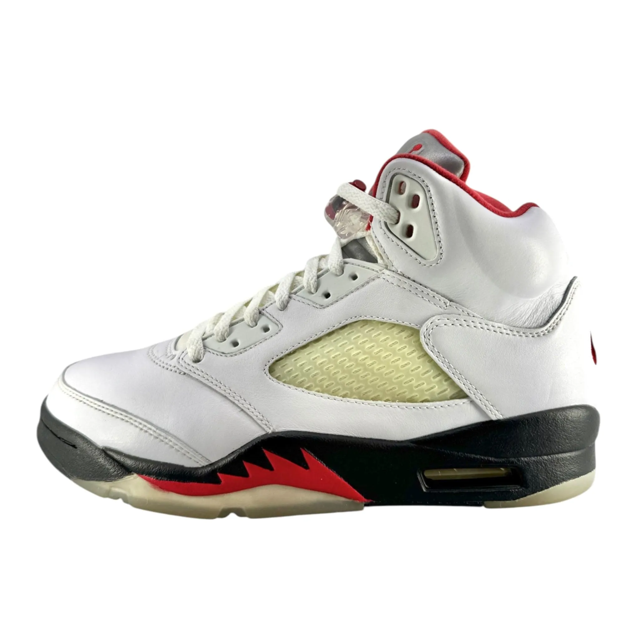 Air Jordan 5 Retro Fire Red Silver Tongue (2020) Pre-Owned