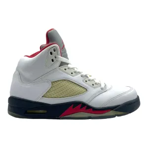 Air Jordan 5 Retro Silver Fire Red (2013) Pre-Owned
