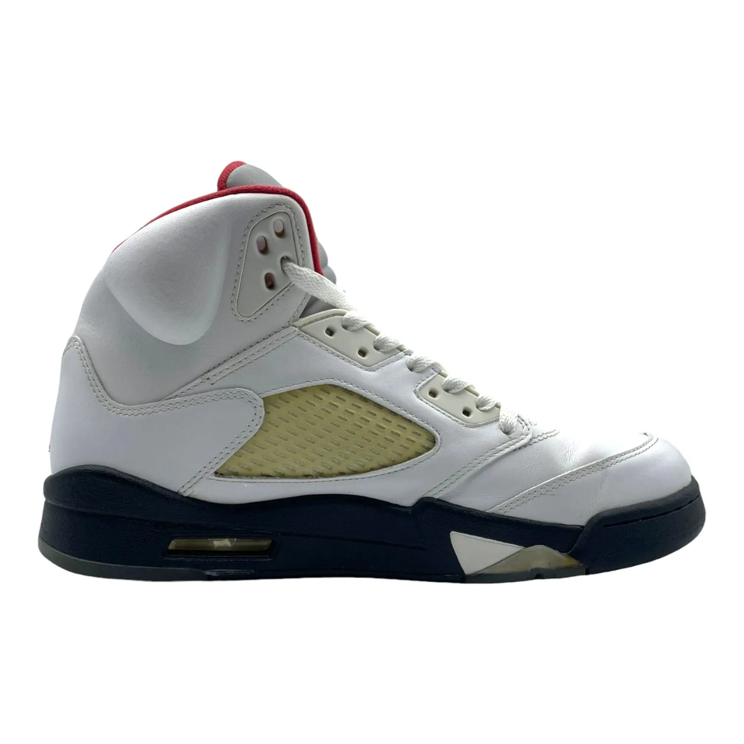 Air Jordan 5 Retro Silver Fire Red (2013) Pre-Owned