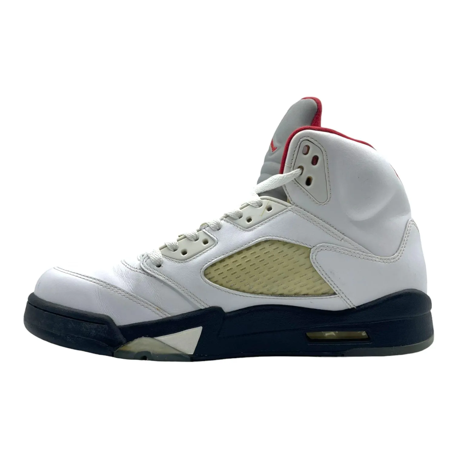 Air Jordan 5 Retro Silver Fire Red (2013) Pre-Owned