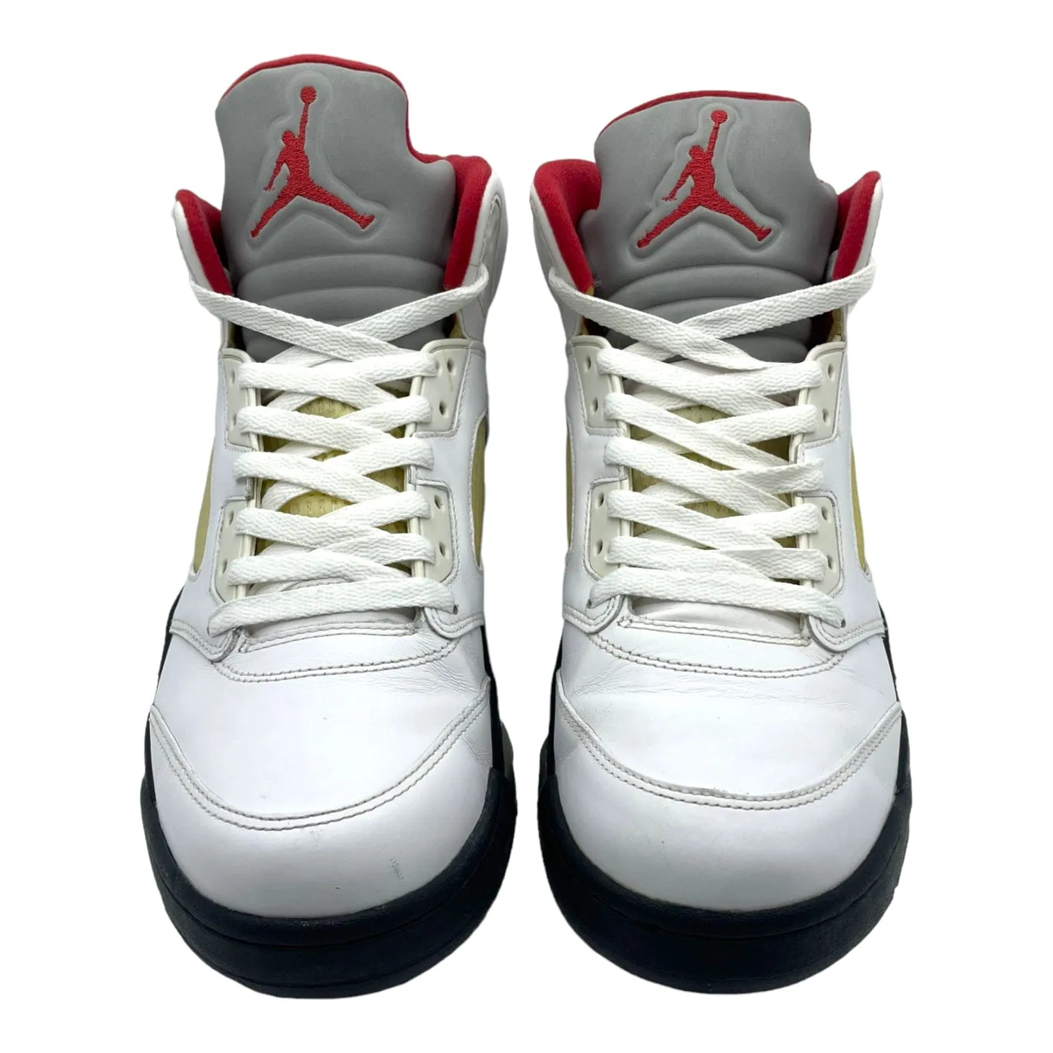 Air Jordan 5 Retro Silver Fire Red (2013) Pre-Owned