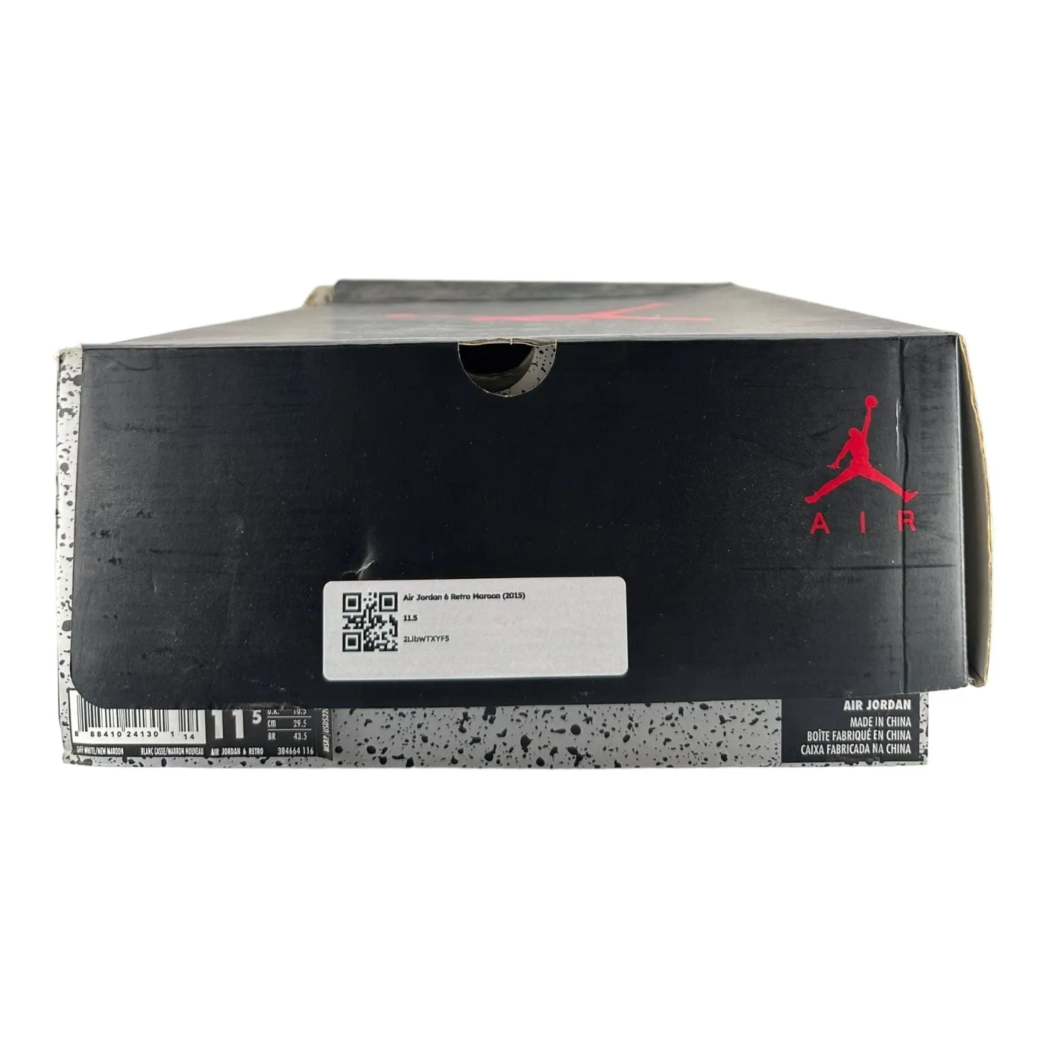 Air Jordan 6 Retro Maroon (2015) Pre-Owned