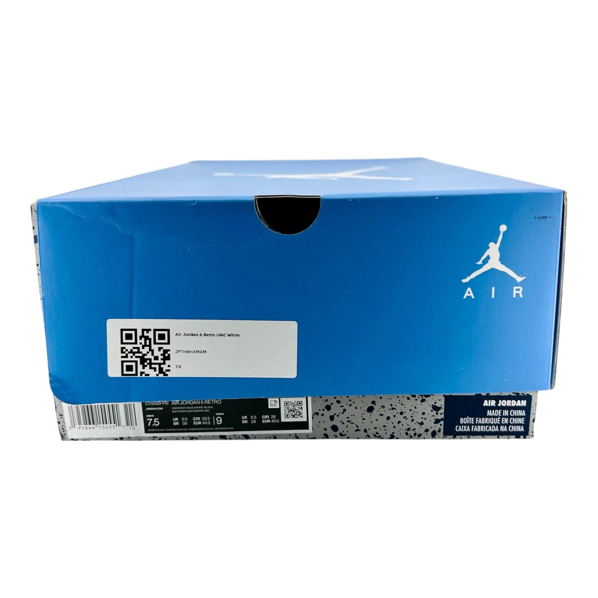 Air Jordan 6 Retro UNC White