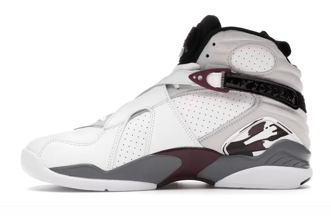 Air Jordan 8 Retro White Burgundy (W)