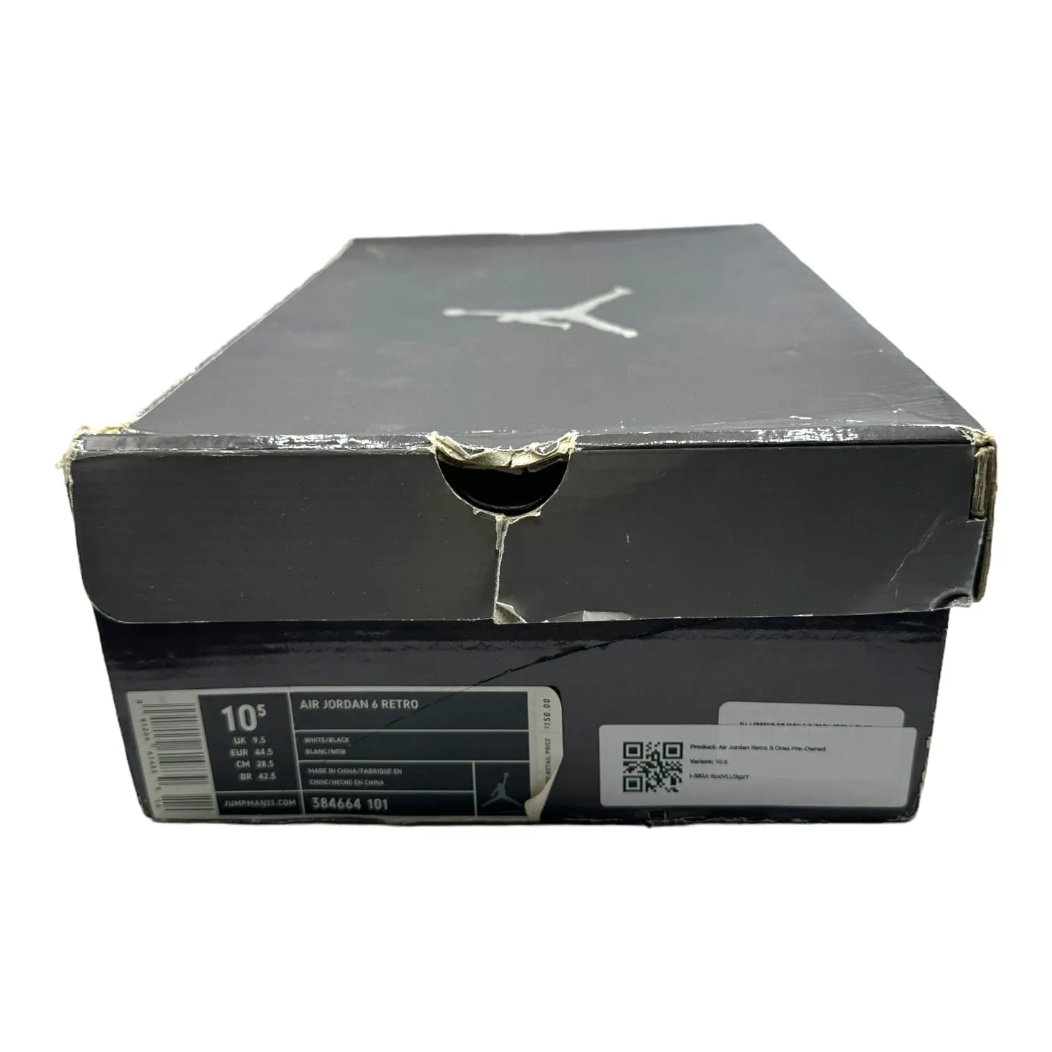 Air Jordan Retro 6 Oreo Pre-Owned