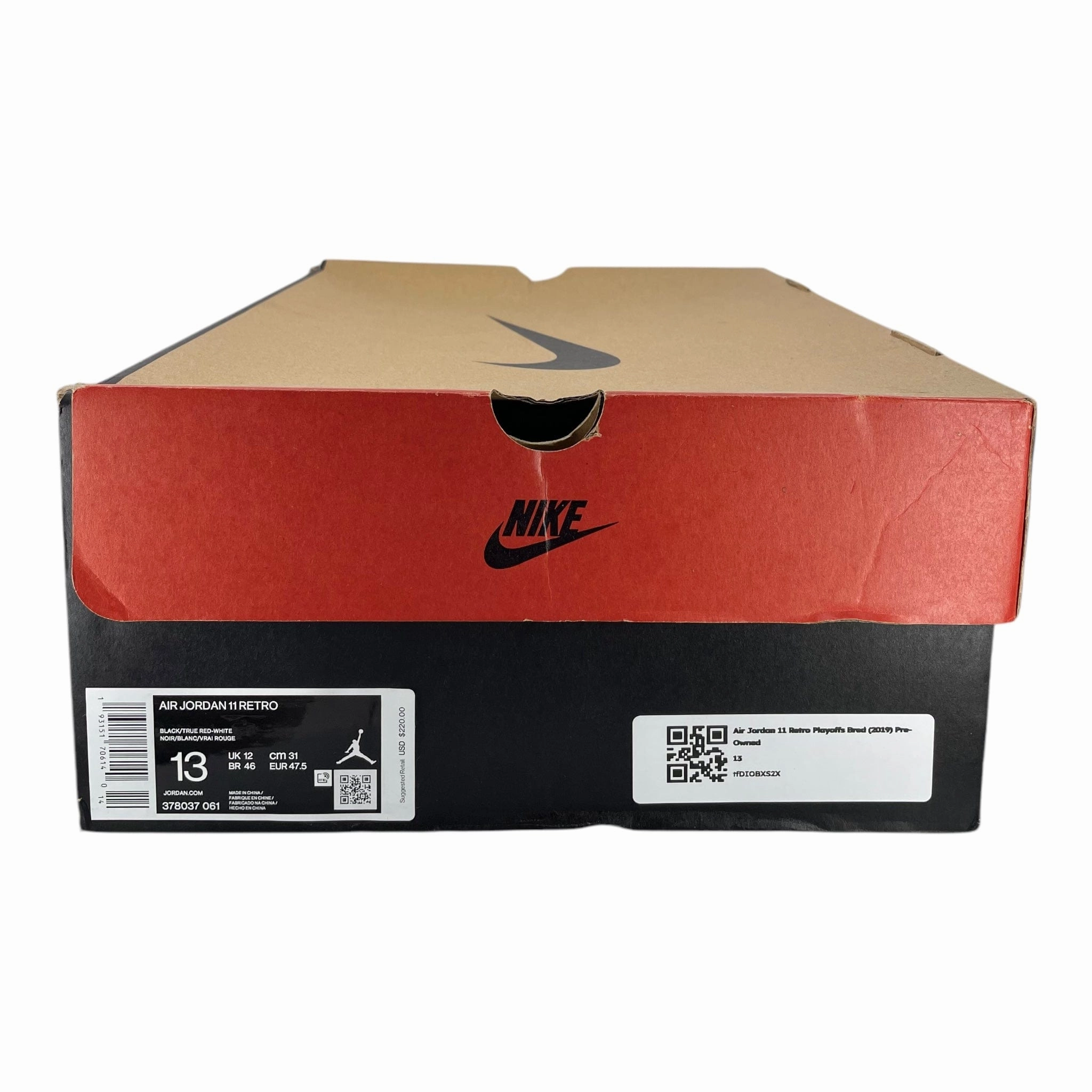 Air Jordan 11 Retro Playoffs Bred (2019) Pre-Owned