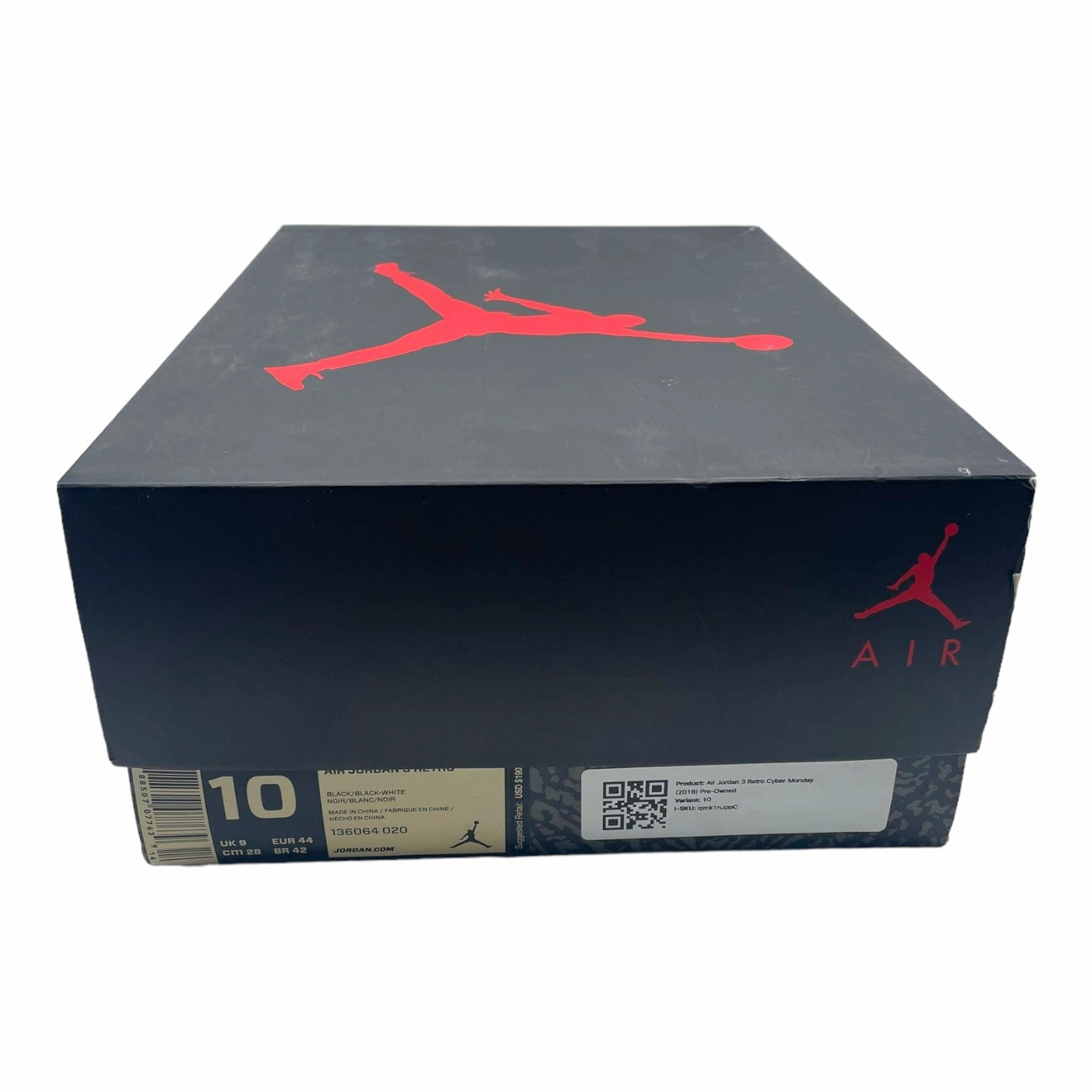 Air Jordan 3 Retro Cyber Monday (2016) Pre-Owned