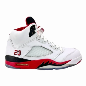Air Jordan 5 Retro Fire Red Black Tongue (2013)