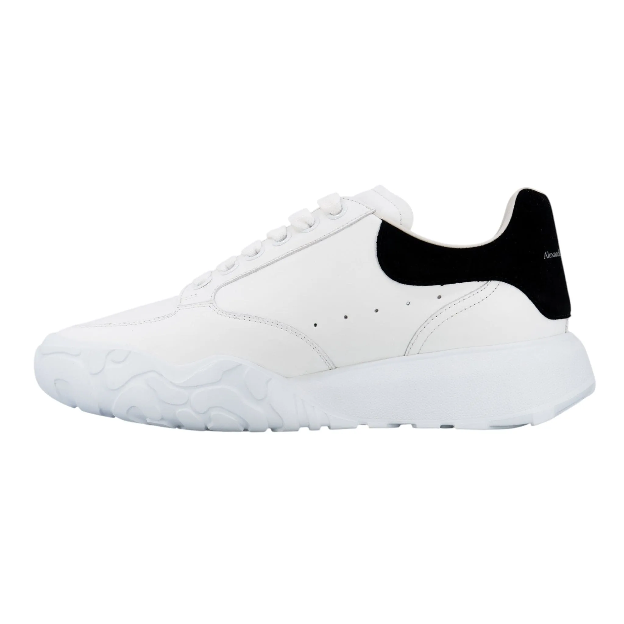 Alexander McQueen Court Trainer Black White
