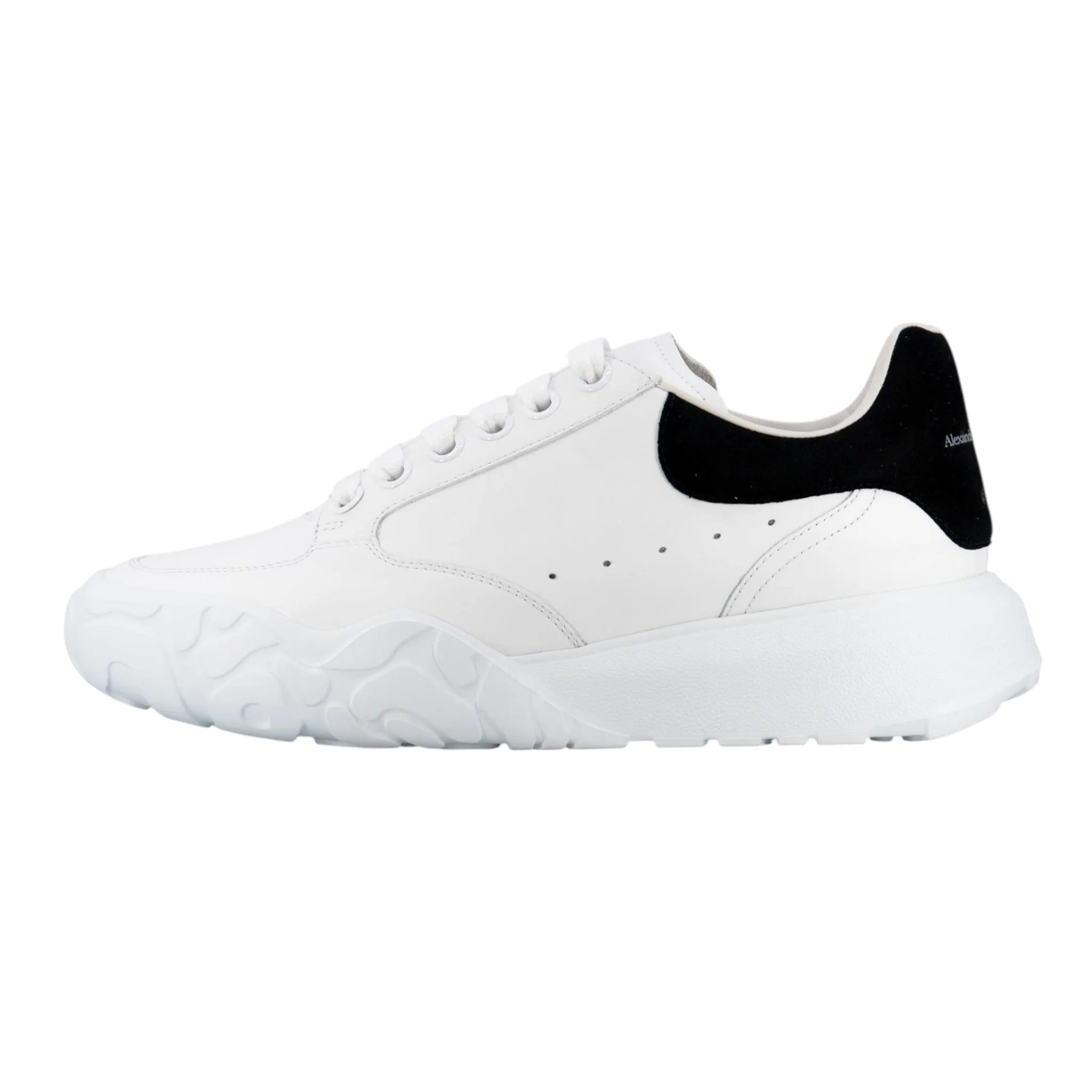 Alexander McQueen Court Trainer Black White