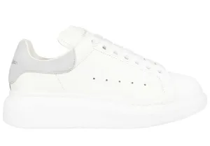 Alexander McQueen Larry Oversized Sneaker Suede White Grey