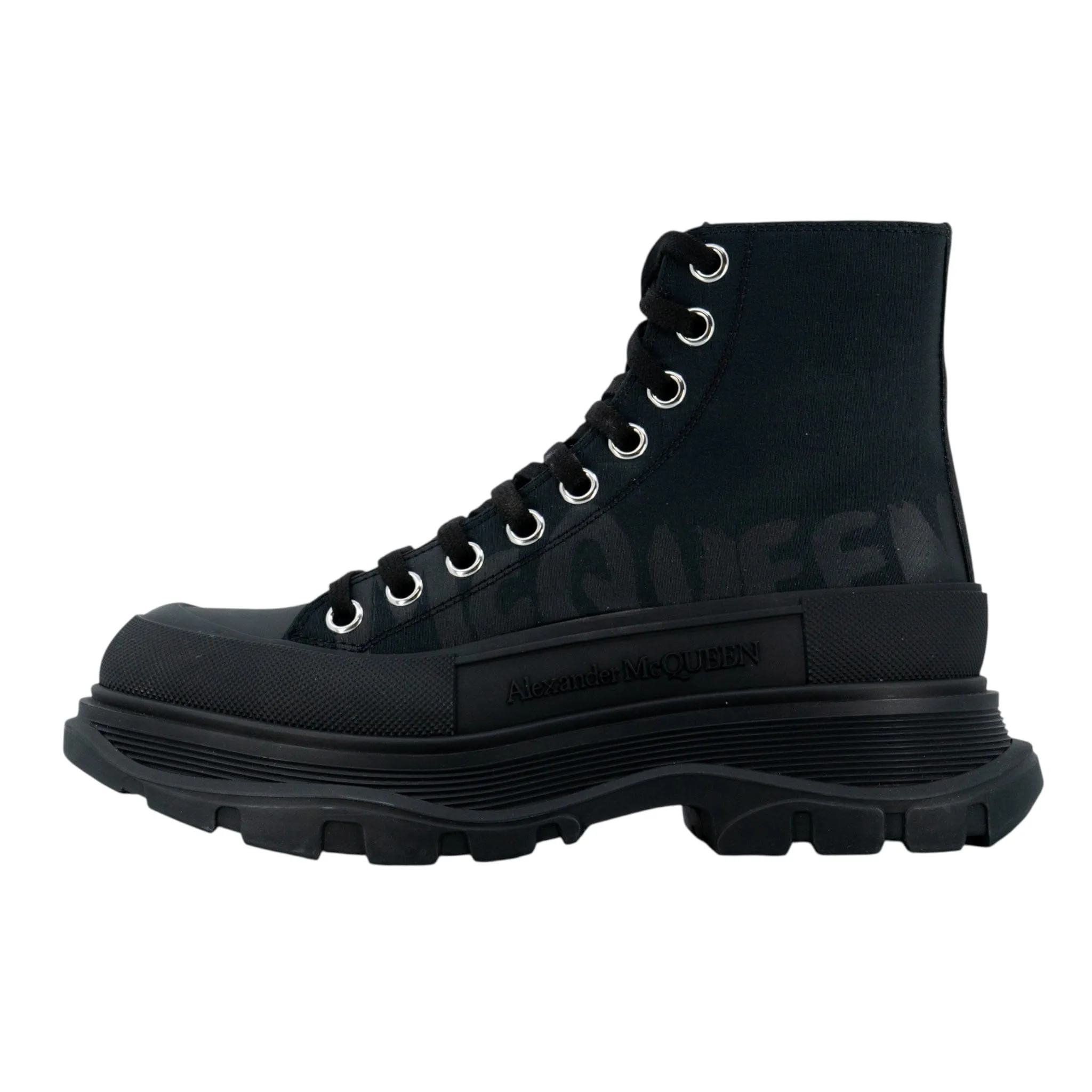 Alexander McQueen Tread Slick Boot Black
