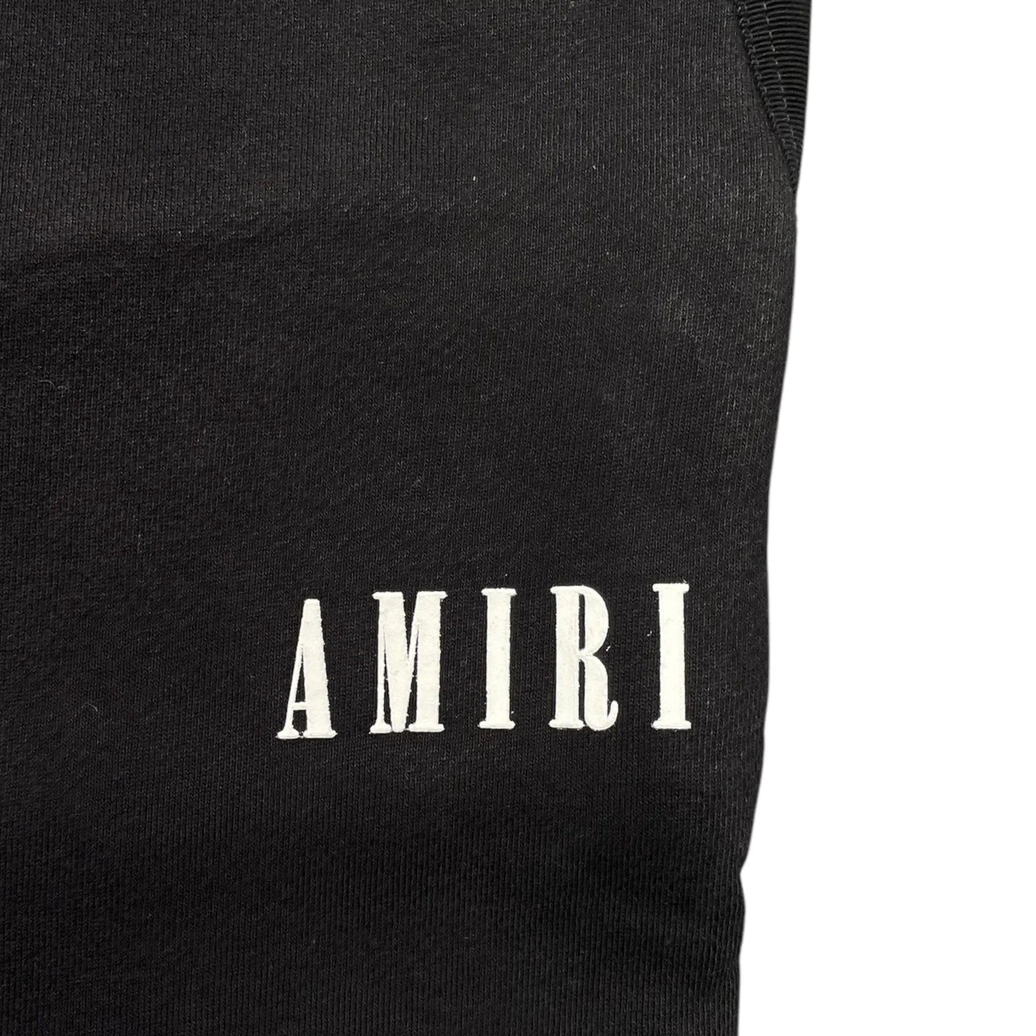 Amiri Core Logo Sweatpants Black White