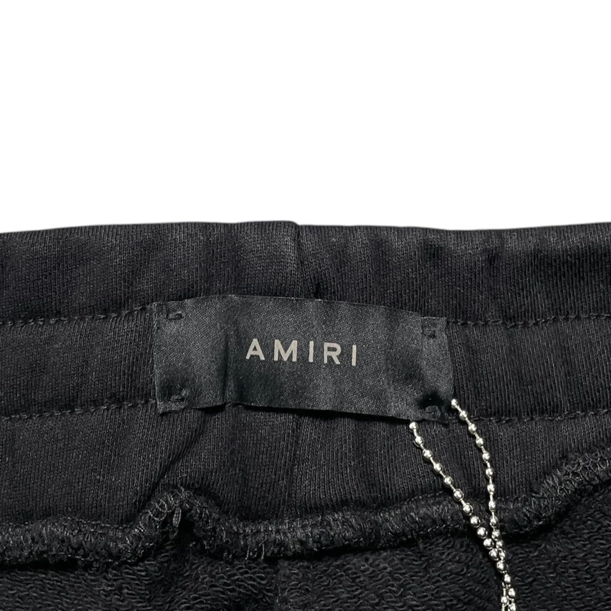 Amiri Core Logo Sweatpants Black White