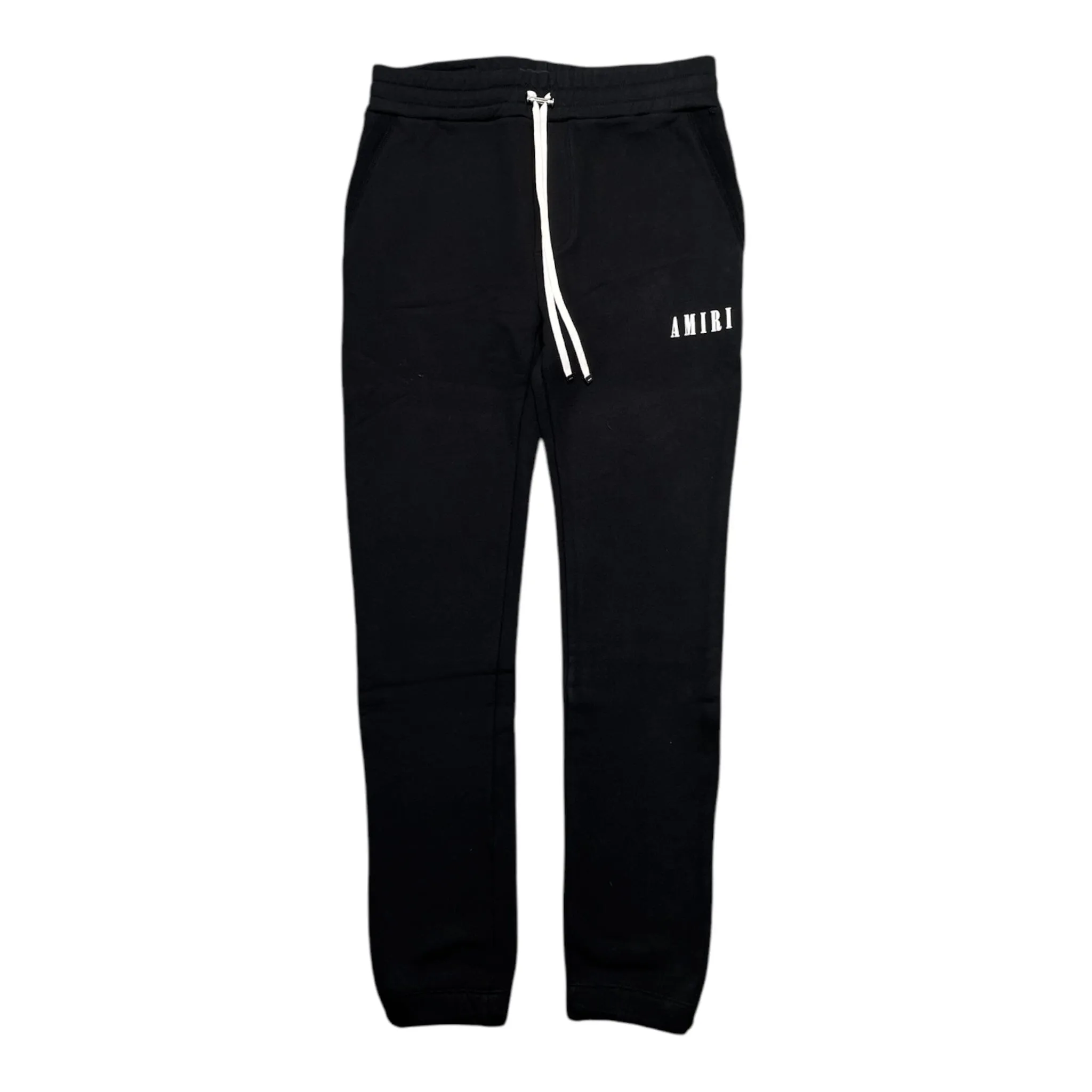 Amiri Core Logo Sweatpants Black White