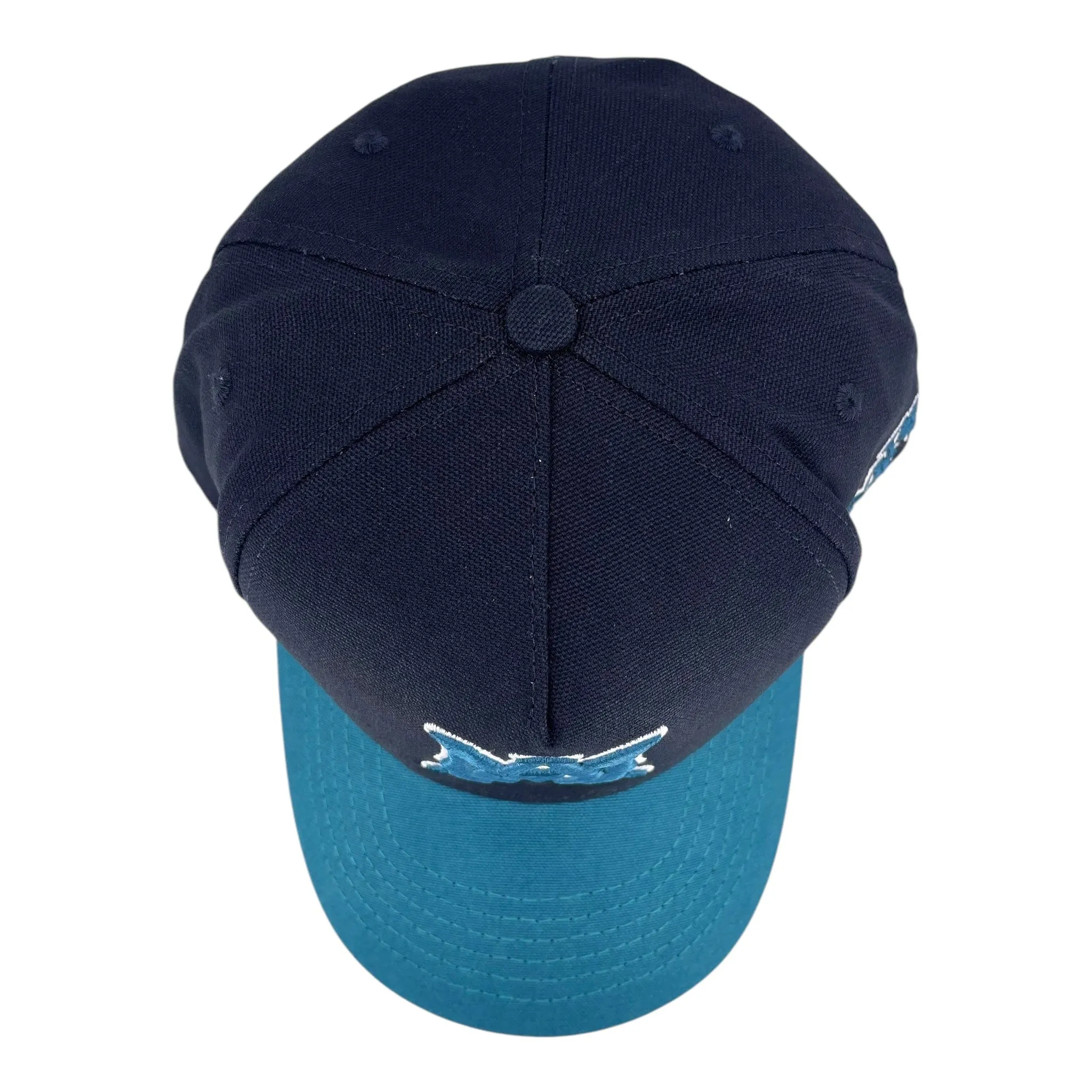 Amiri M.A Full Canvas Trucker Black Teal