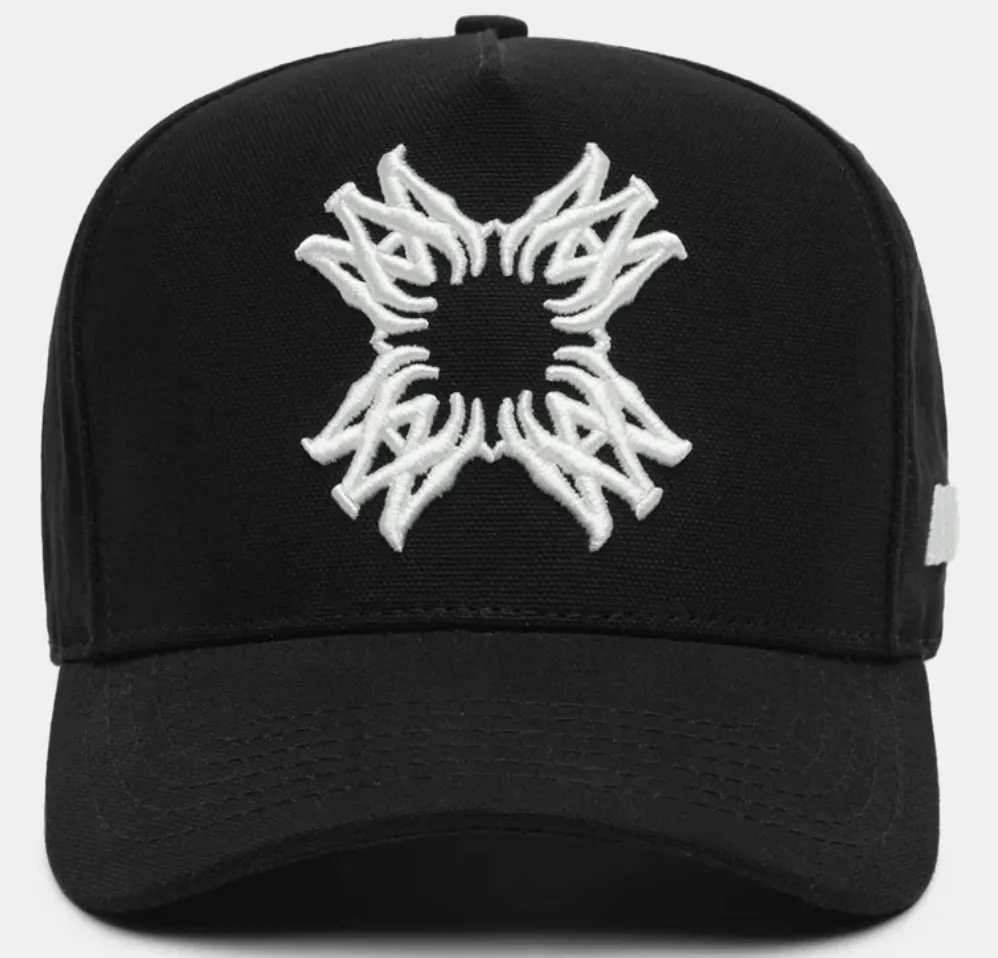 Amiri MA Quad Logo Trucker Hat Black