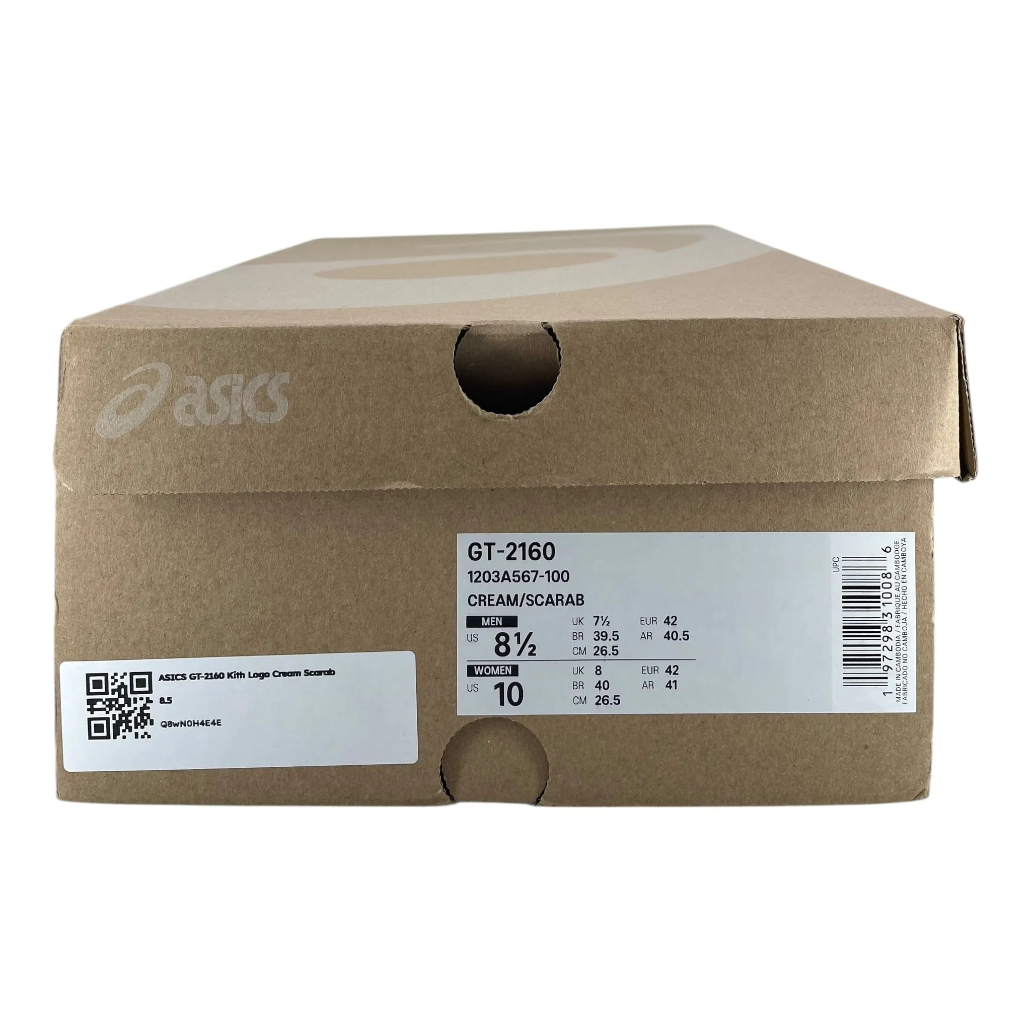 ASICS Gel-1130 Kith Cream Scarab