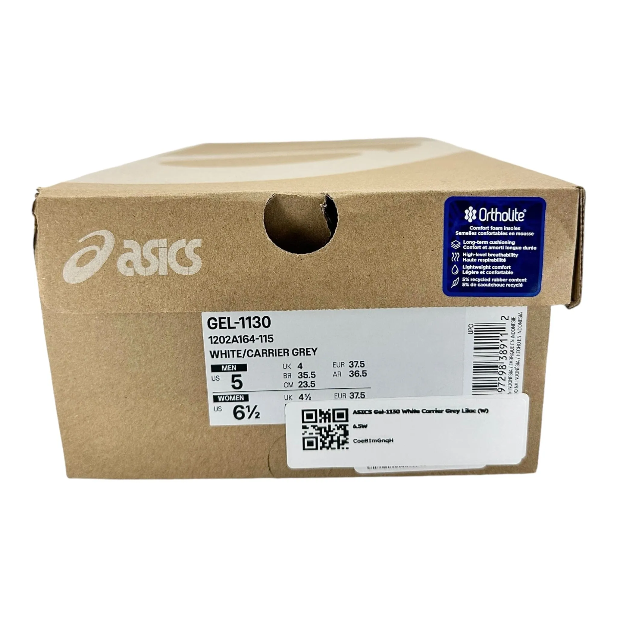 ASICS Gel-1130 White Carrier Grey Lilac (W)