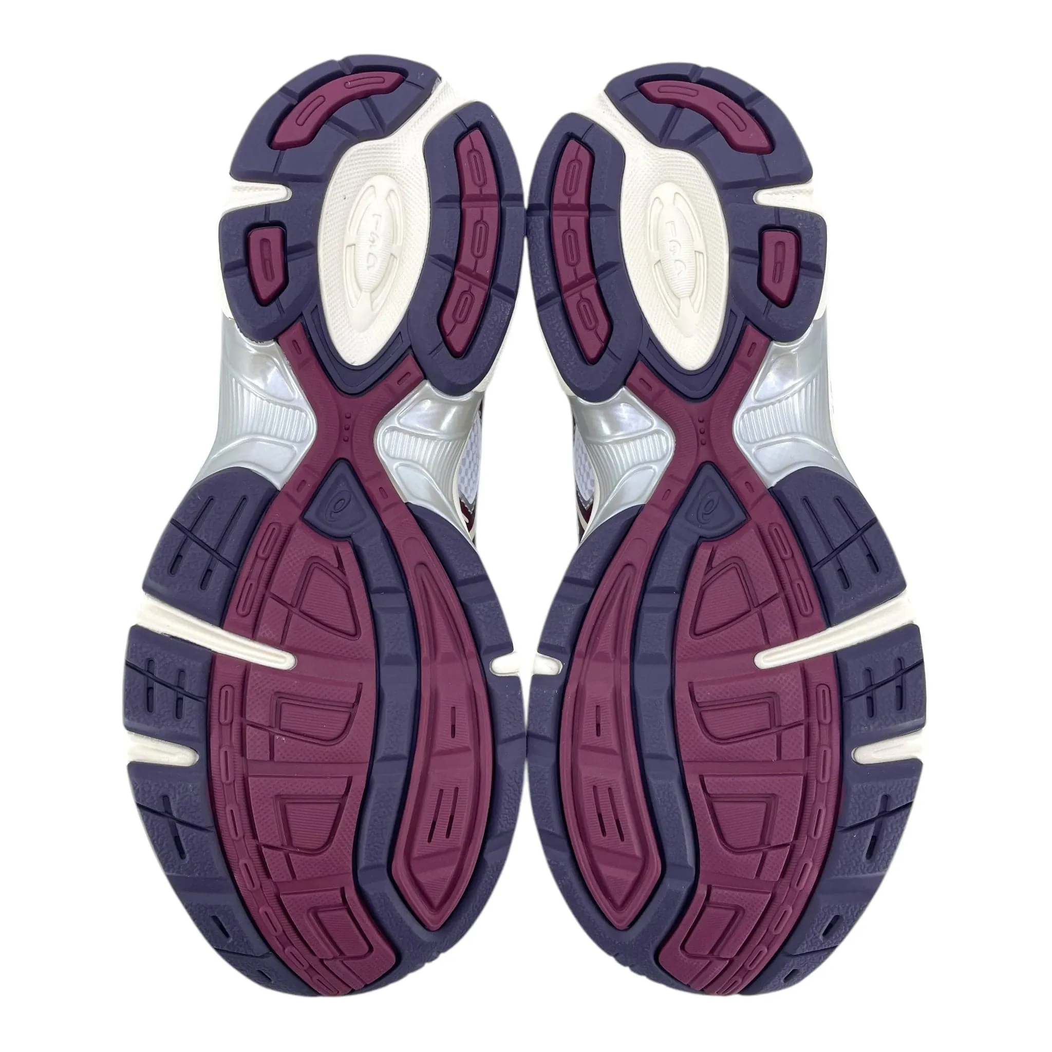 ASICS Gel-1130 White Maroon Banner