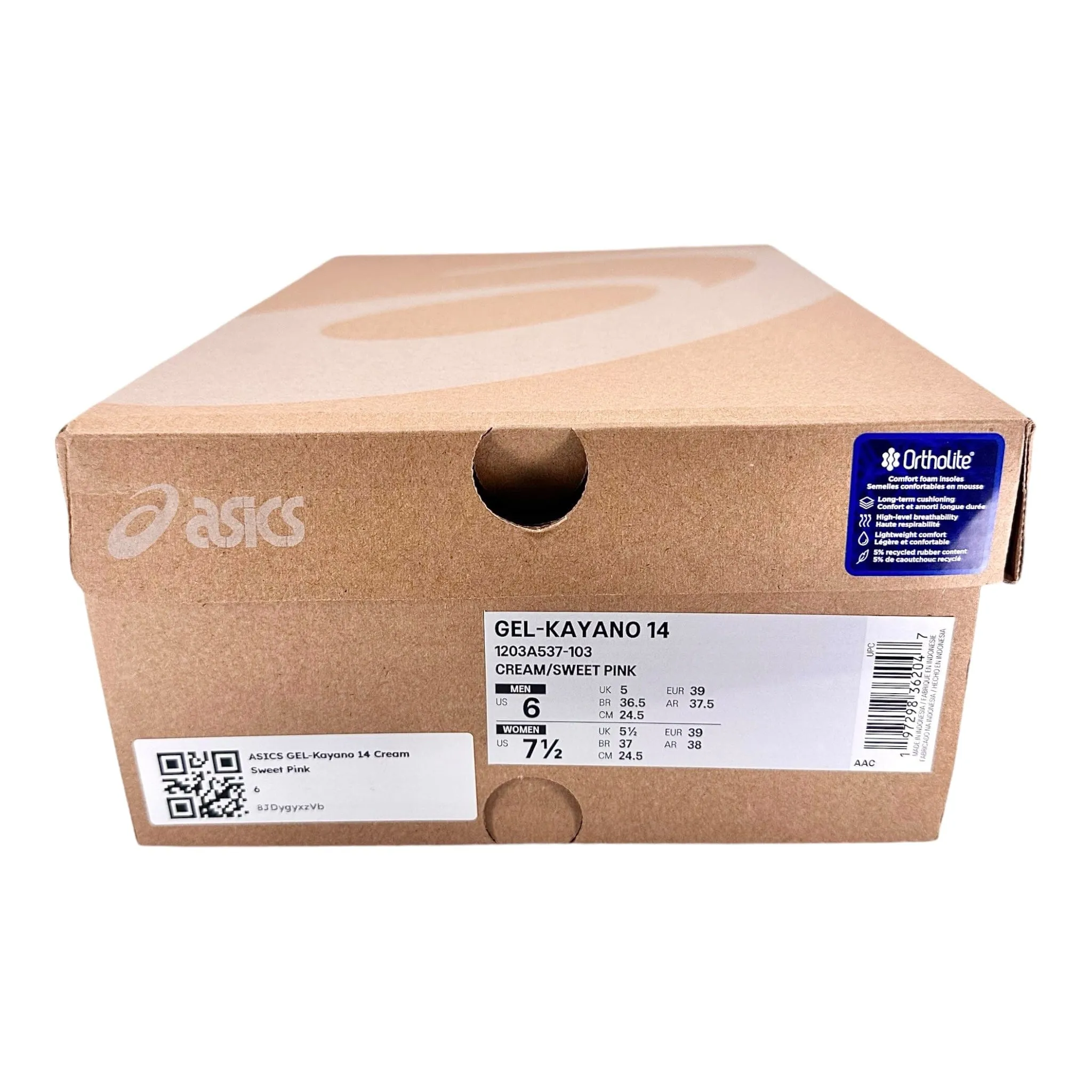 ASICS GEL-Kayano 14 Cream Sweet Pink