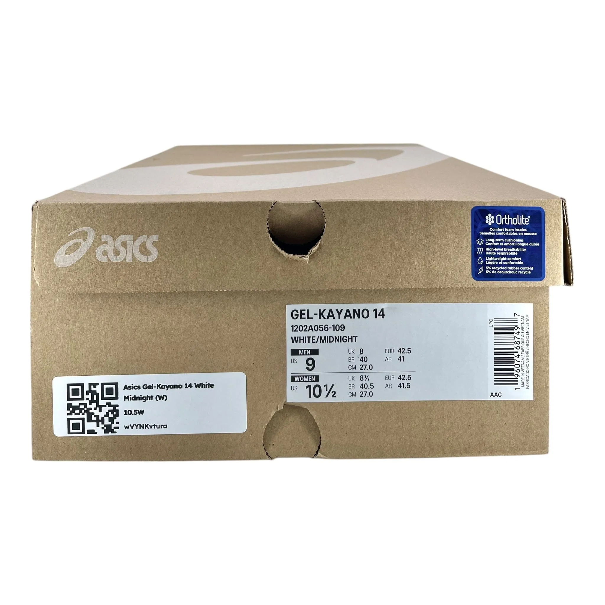 Asics Gel-Kayano 14 White Midnight (W)