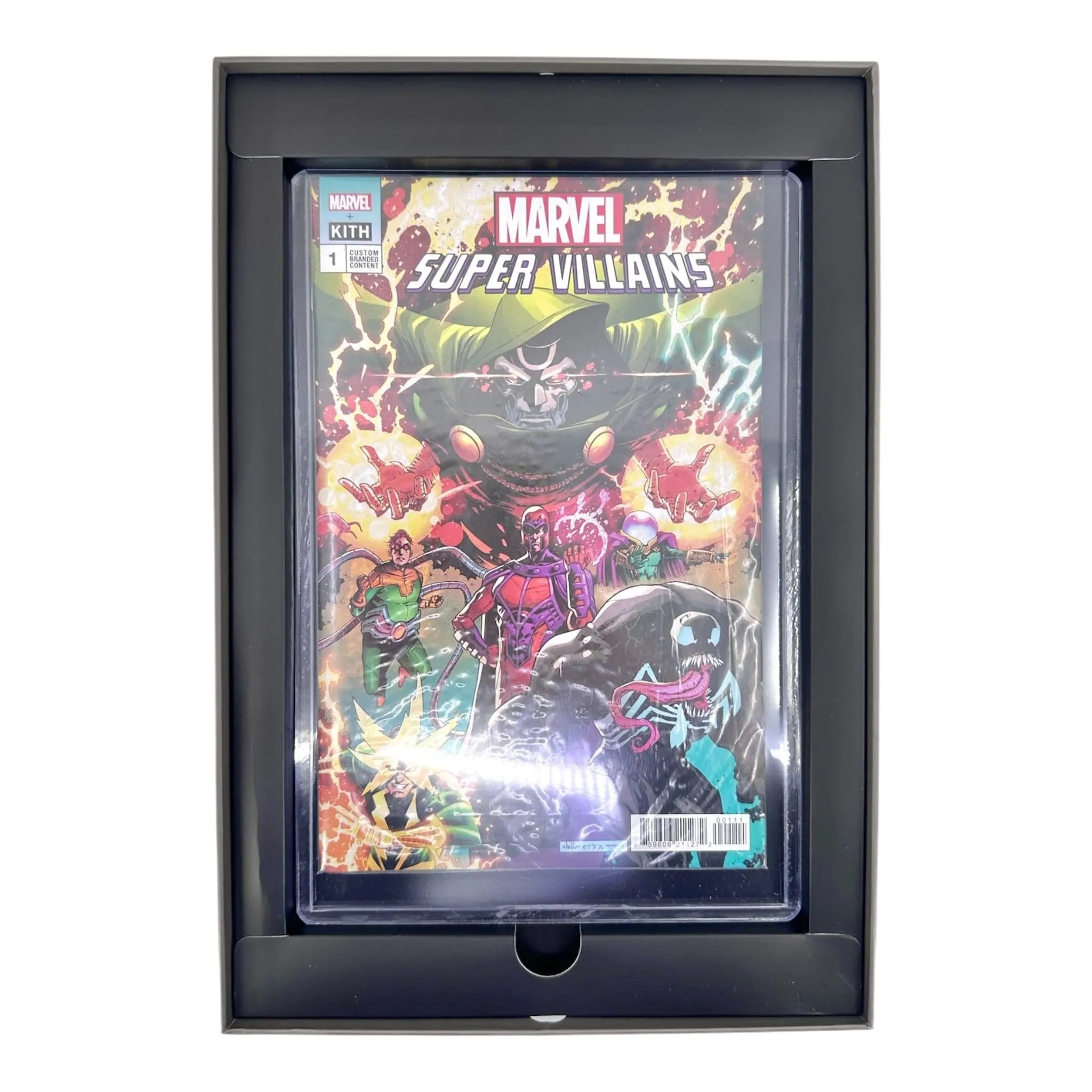 ASICS GT-2160 Kith Marvel Villains Spider-Man/Venom Battle Spectra Pack Sealed Box (Comic Included)