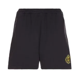 Balenciaga Quest Logo Shorts Navy Blue
