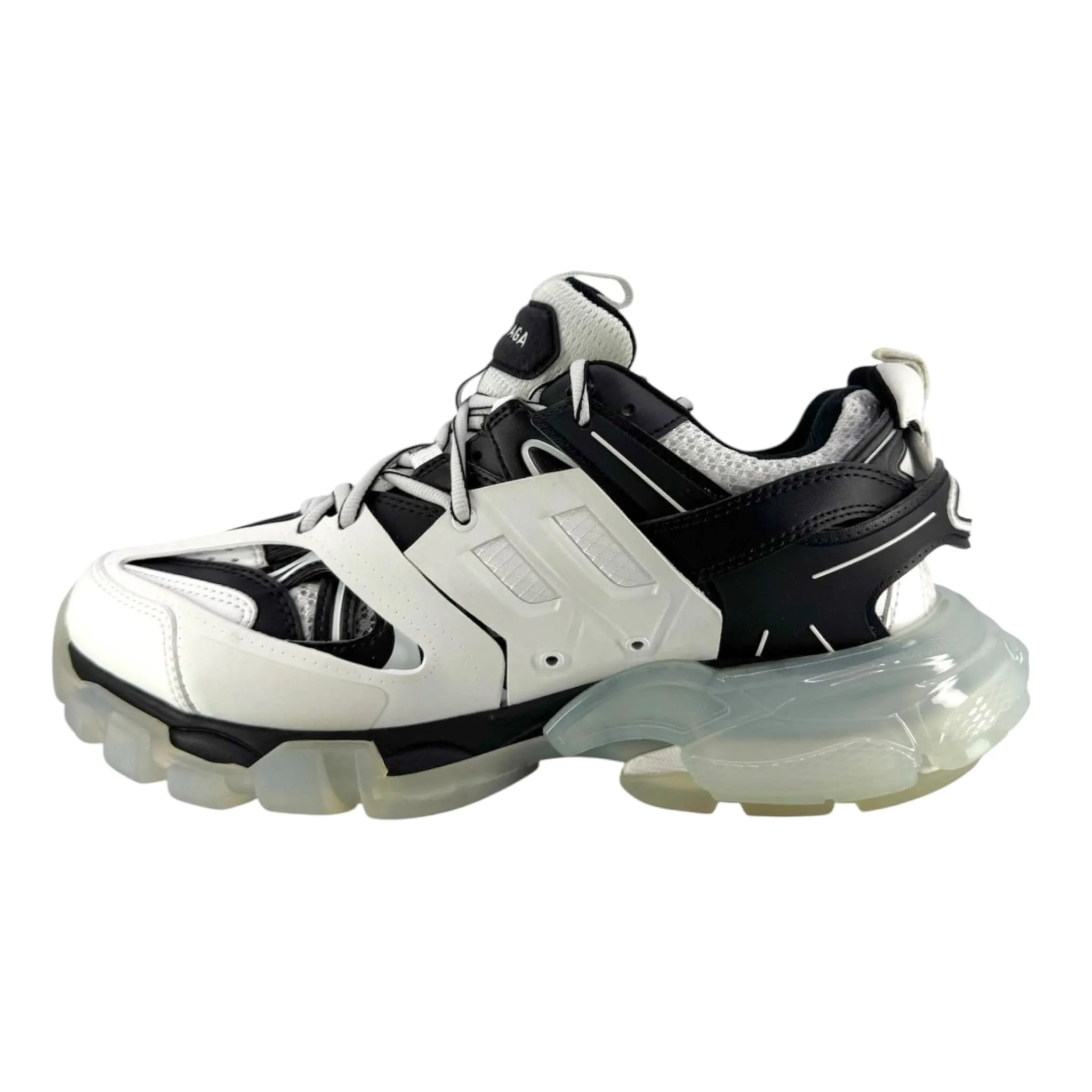 Balenciaga Track Clear Sole White Black (W)
