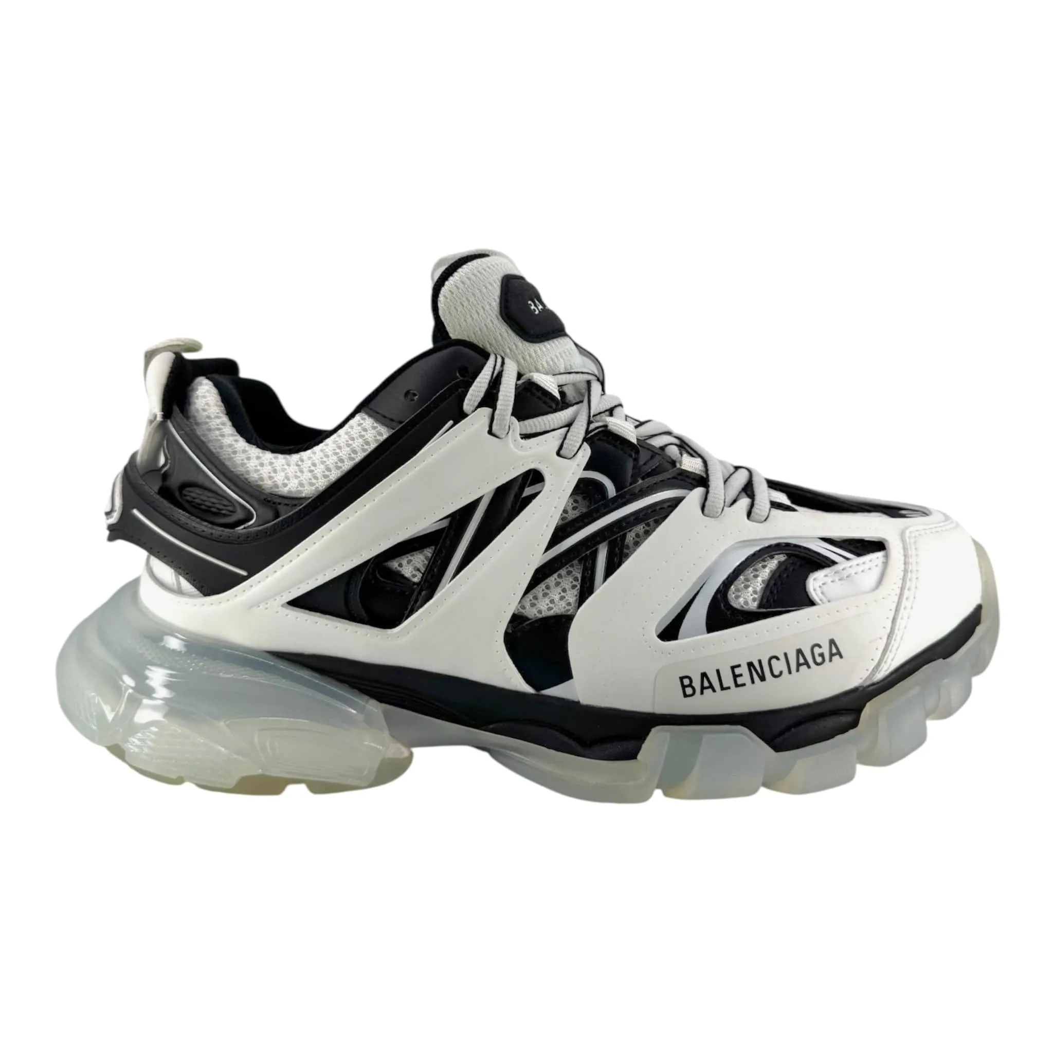 Balenciaga Track Clear Sole White Black (W)
