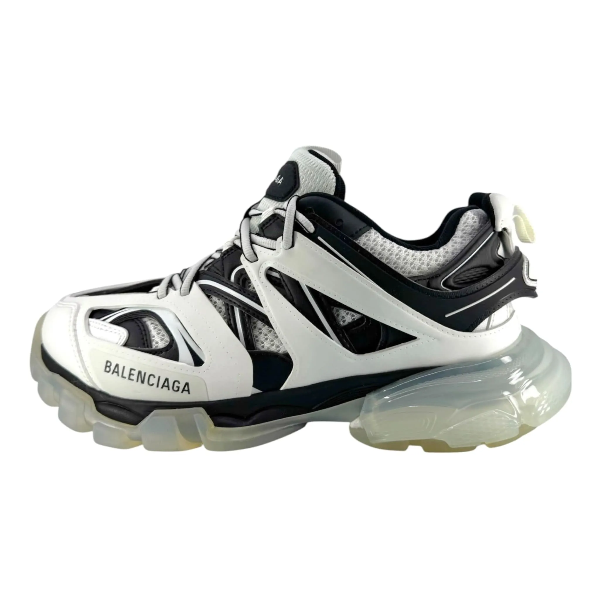Balenciaga Track Clear Sole White Black (W)