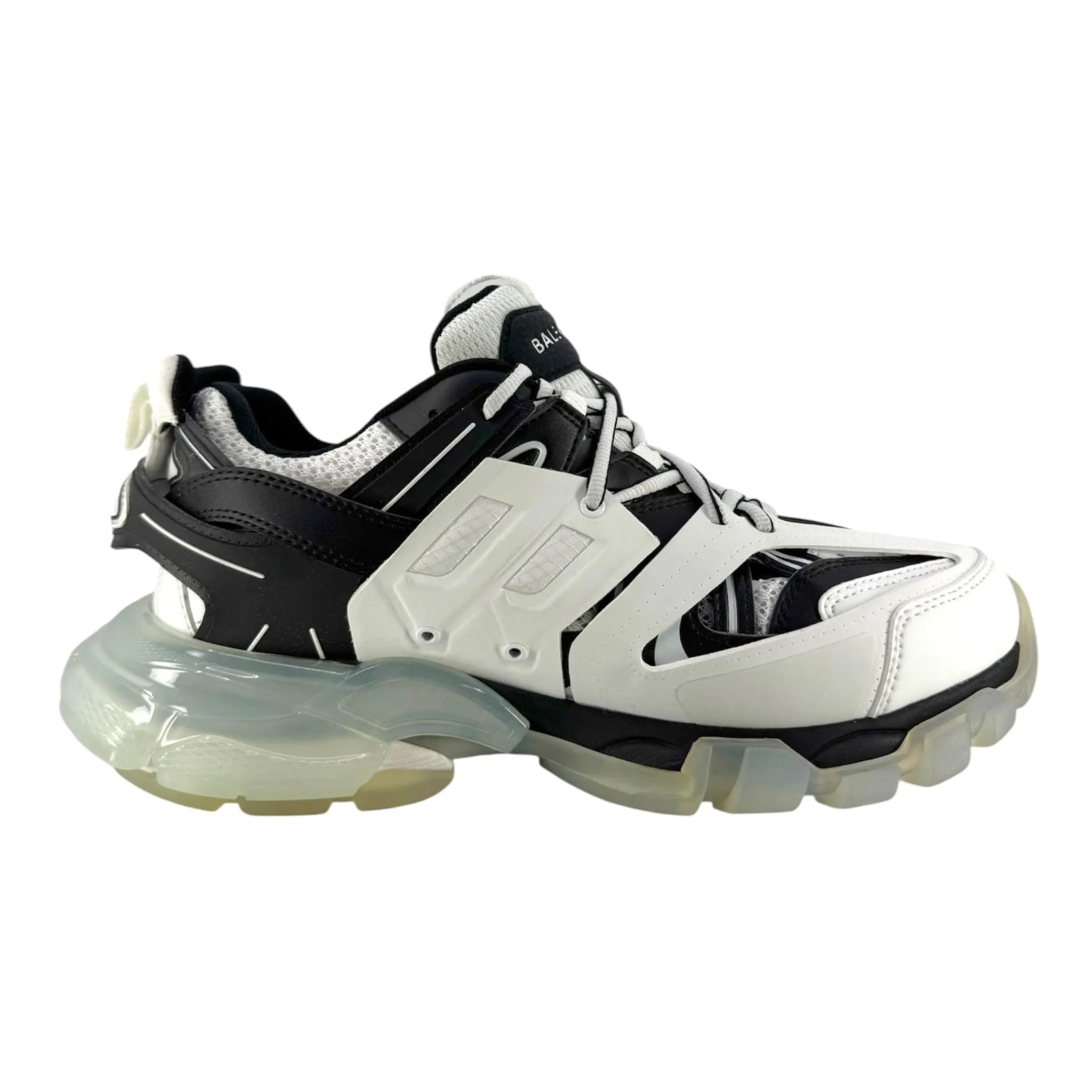 Balenciaga Track Clear Sole White Black (W)