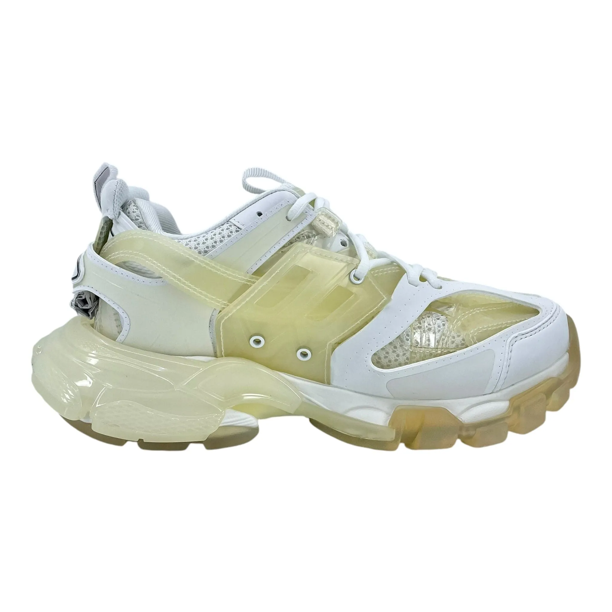 Balenciaga Track Clear Sole White Cream