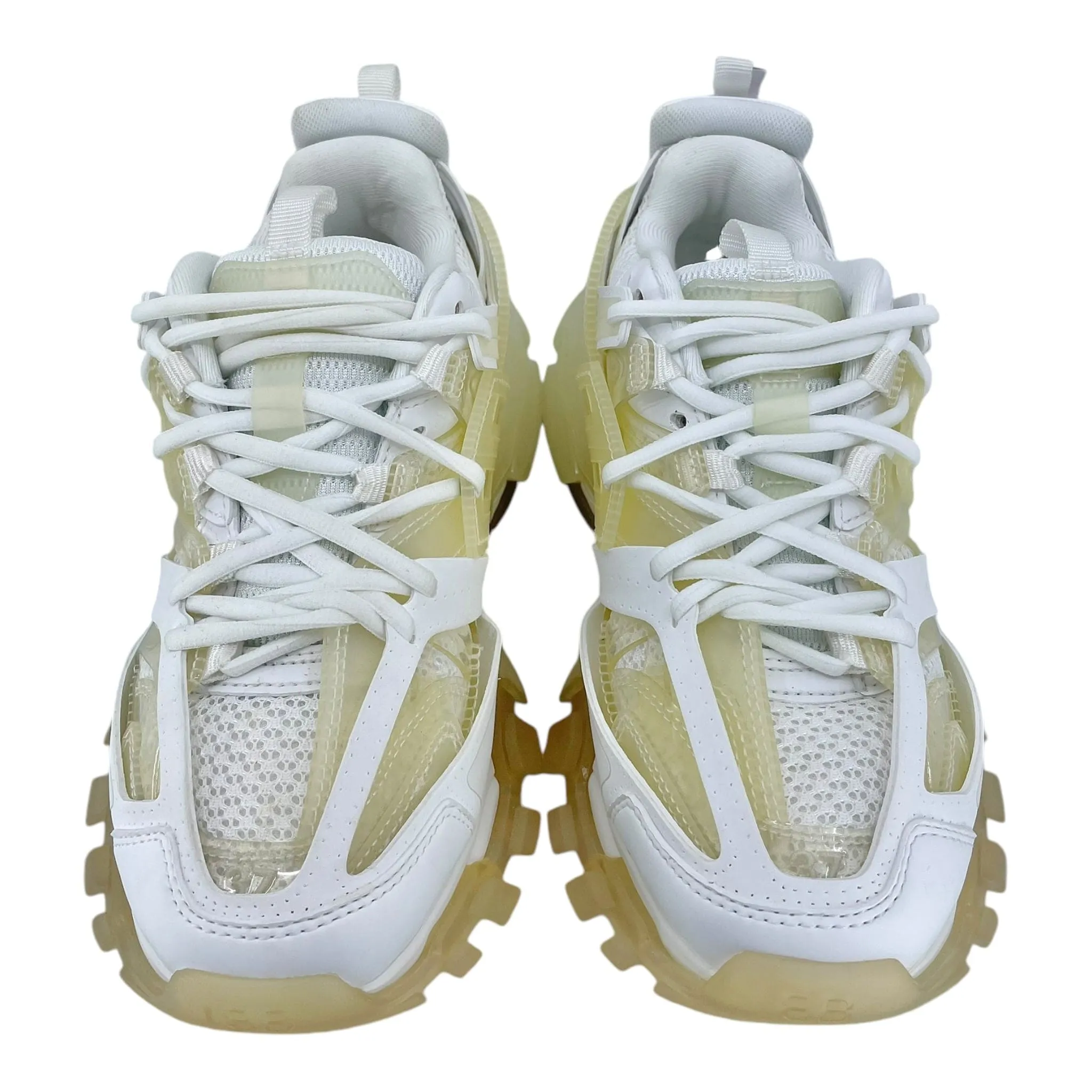 Balenciaga Track Clear Sole White Cream