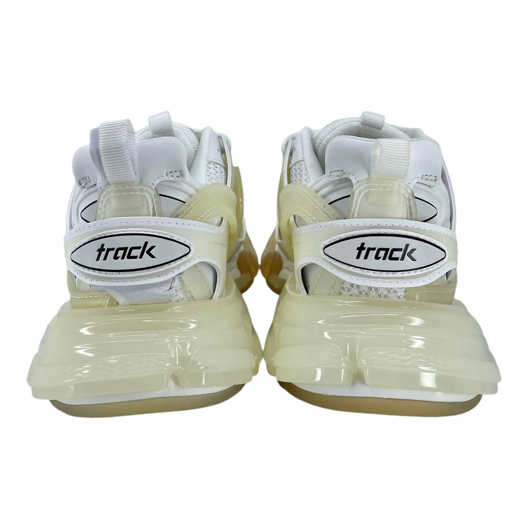 Balenciaga Track Clear Sole White Cream