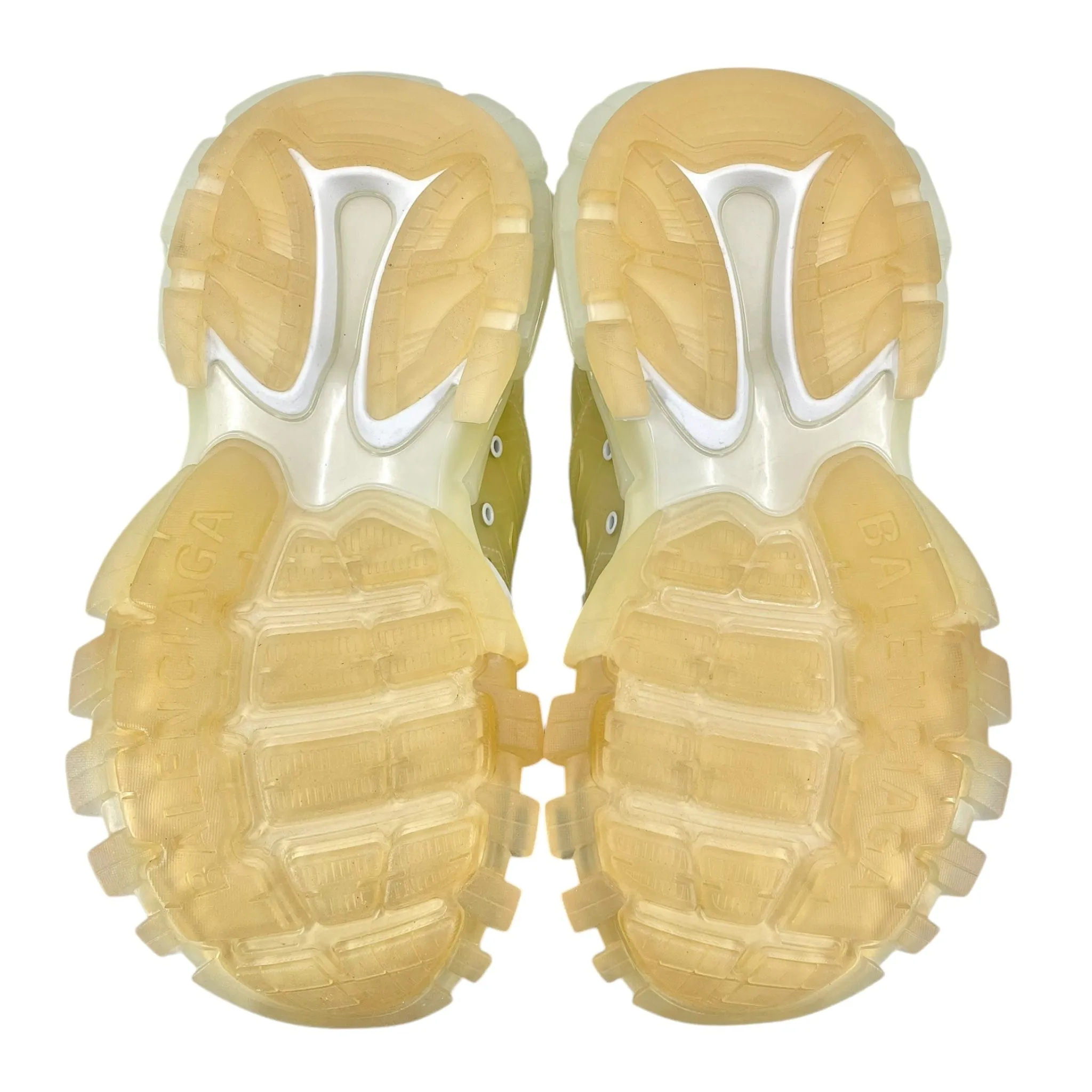 Balenciaga Track Clear Sole White Cream
