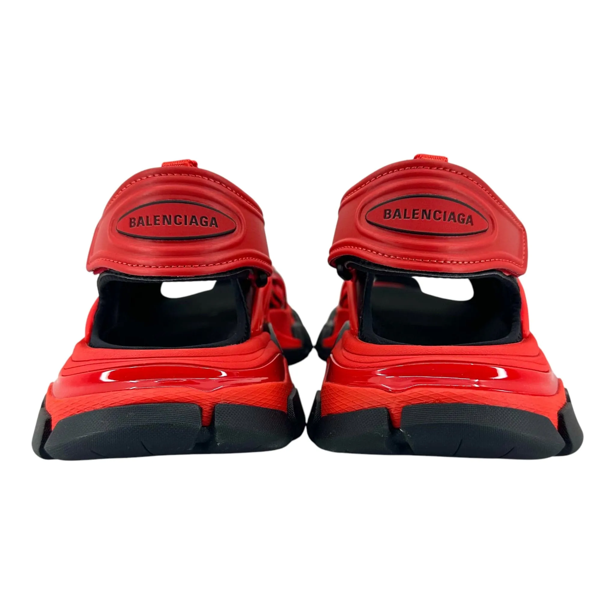 Balenciaga Track Sandal Red Black