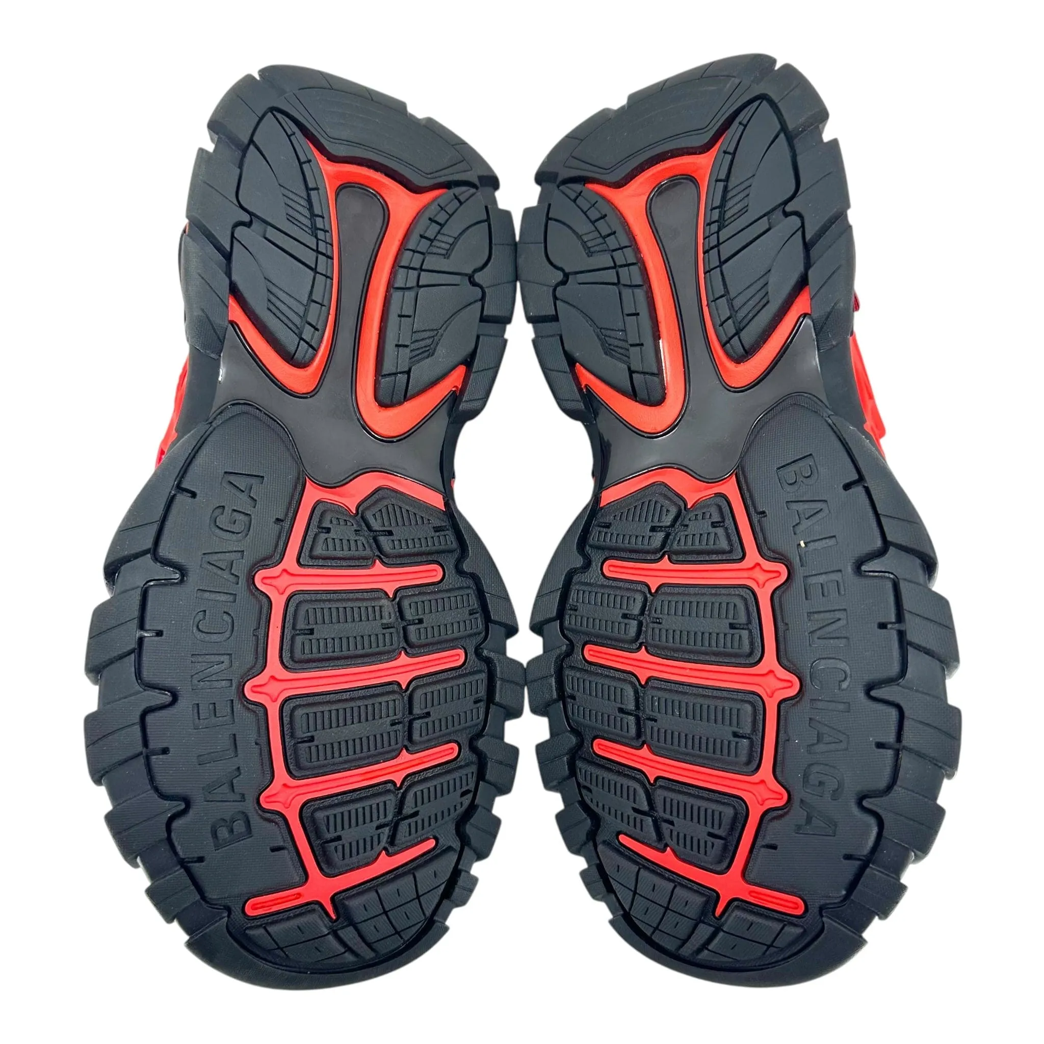Balenciaga Track Sandal Red Black