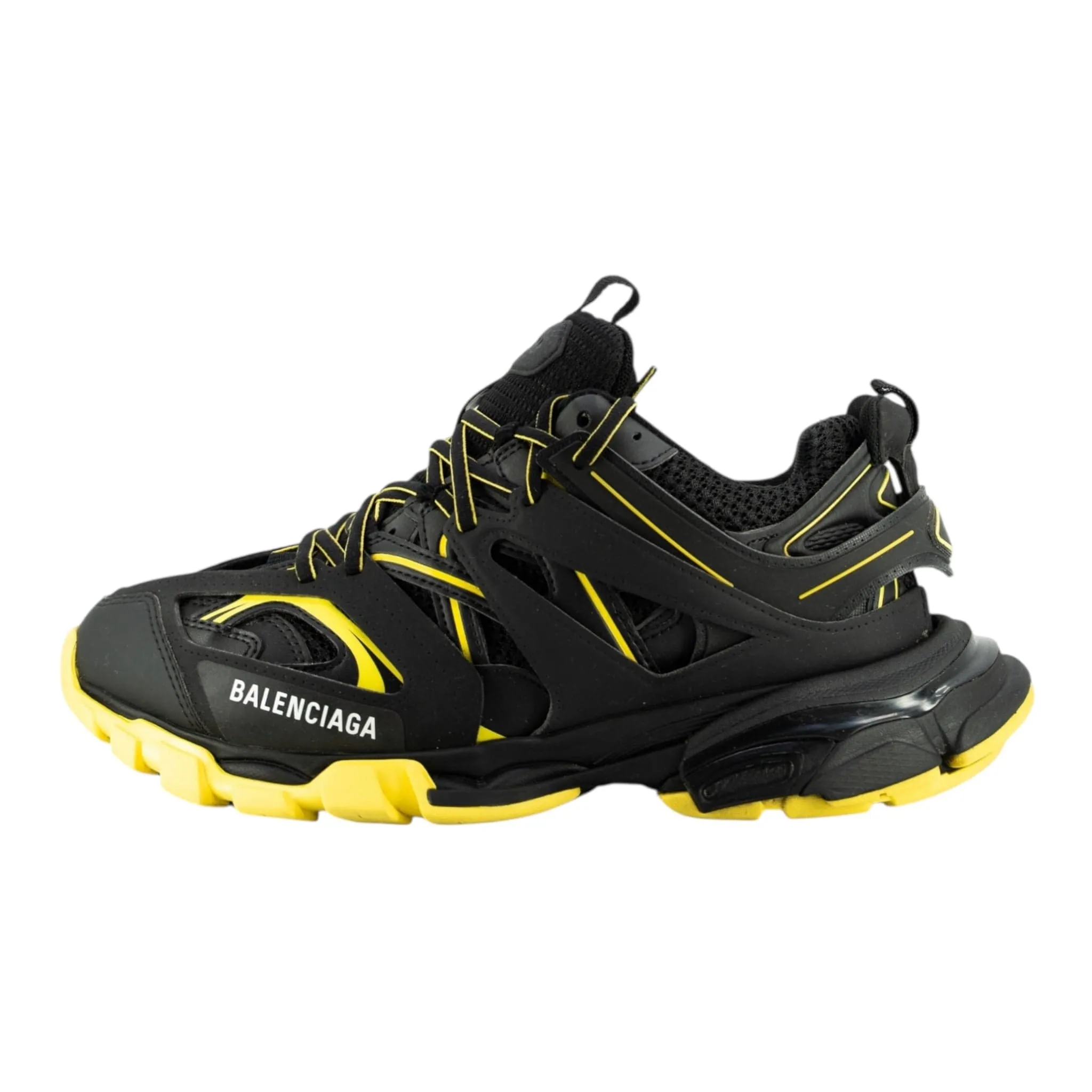 Balenciaga Track Trainer Black Yellow Pre-Owned