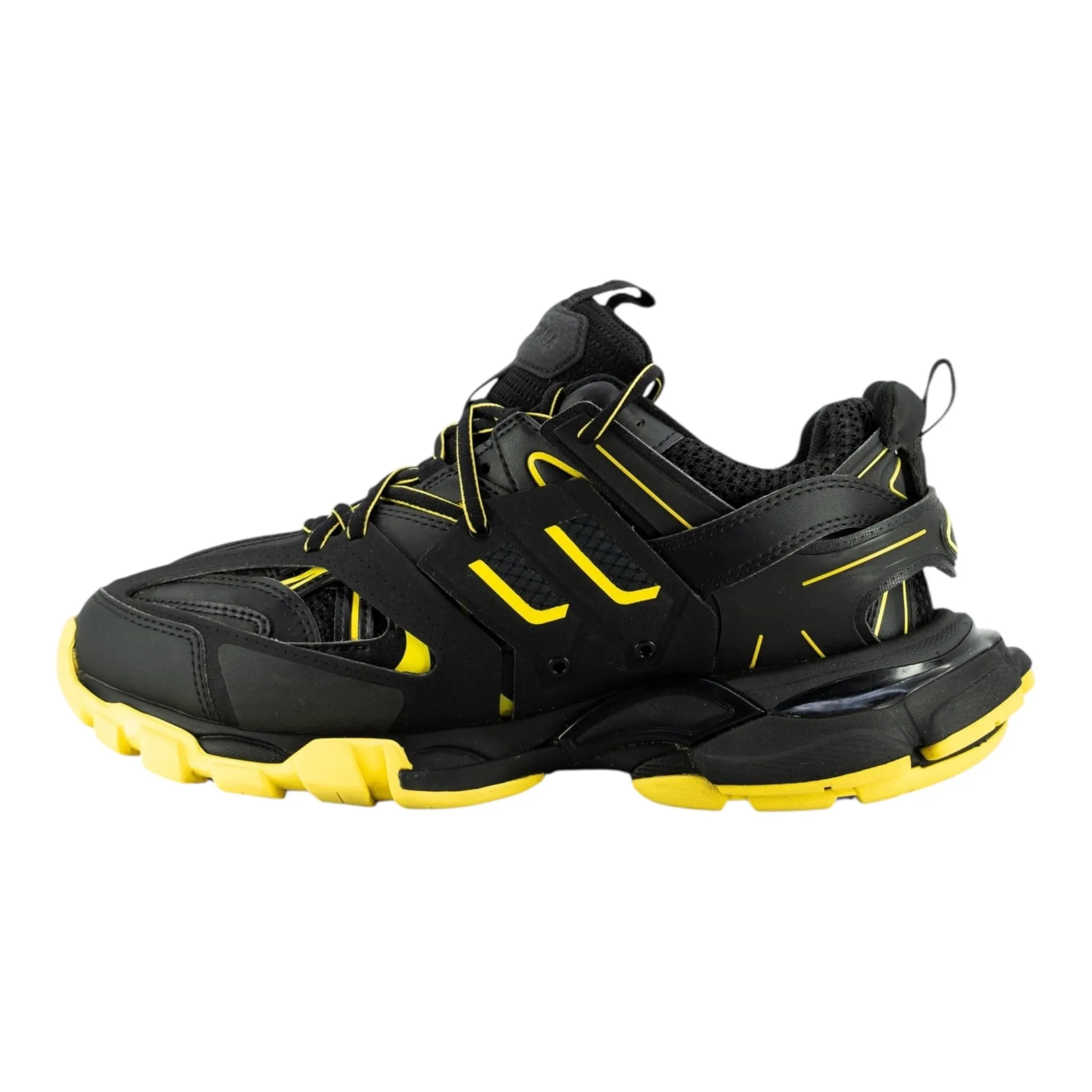 Balenciaga Track Trainer Black Yellow Pre-Owned