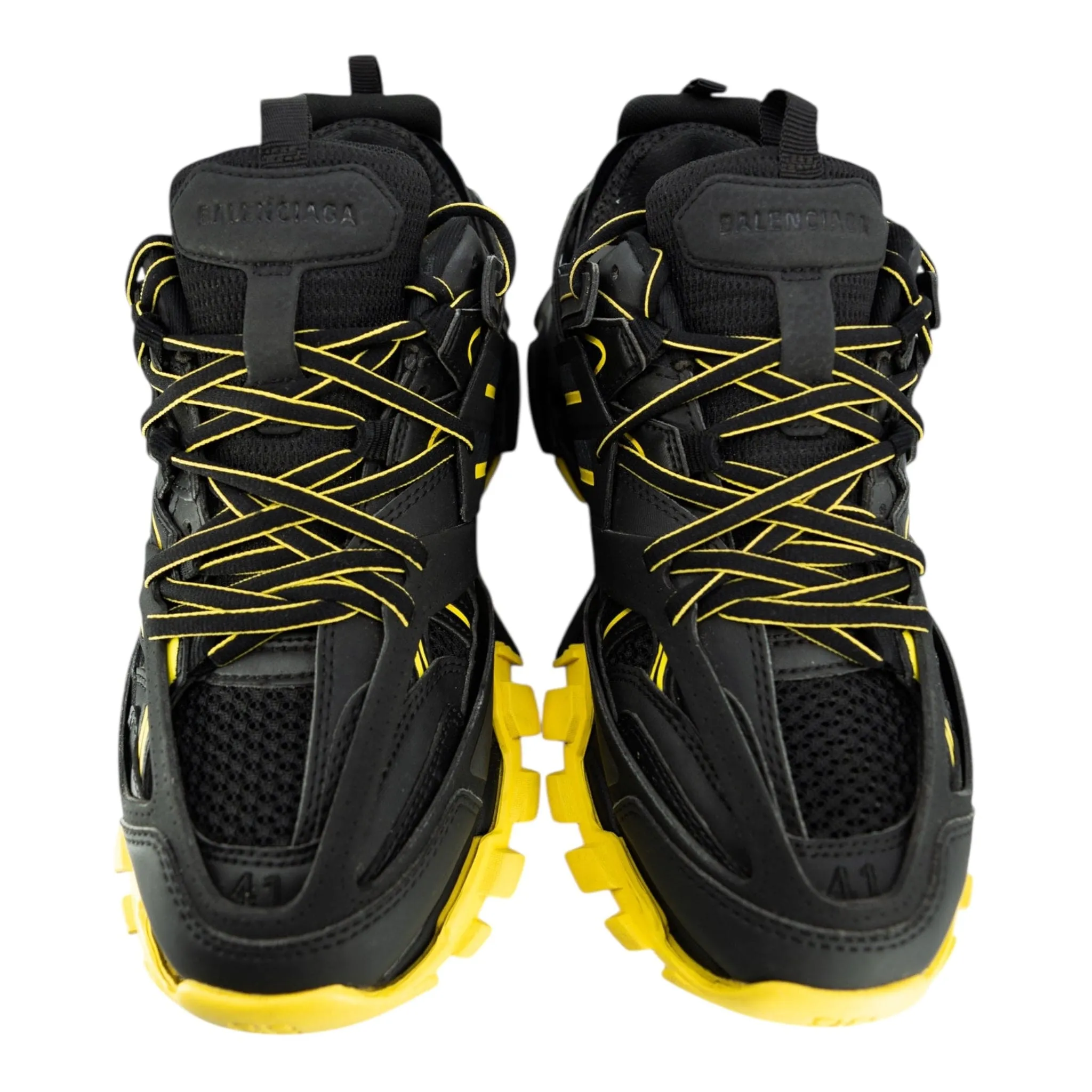 Balenciaga Track Trainer Black Yellow Pre-Owned