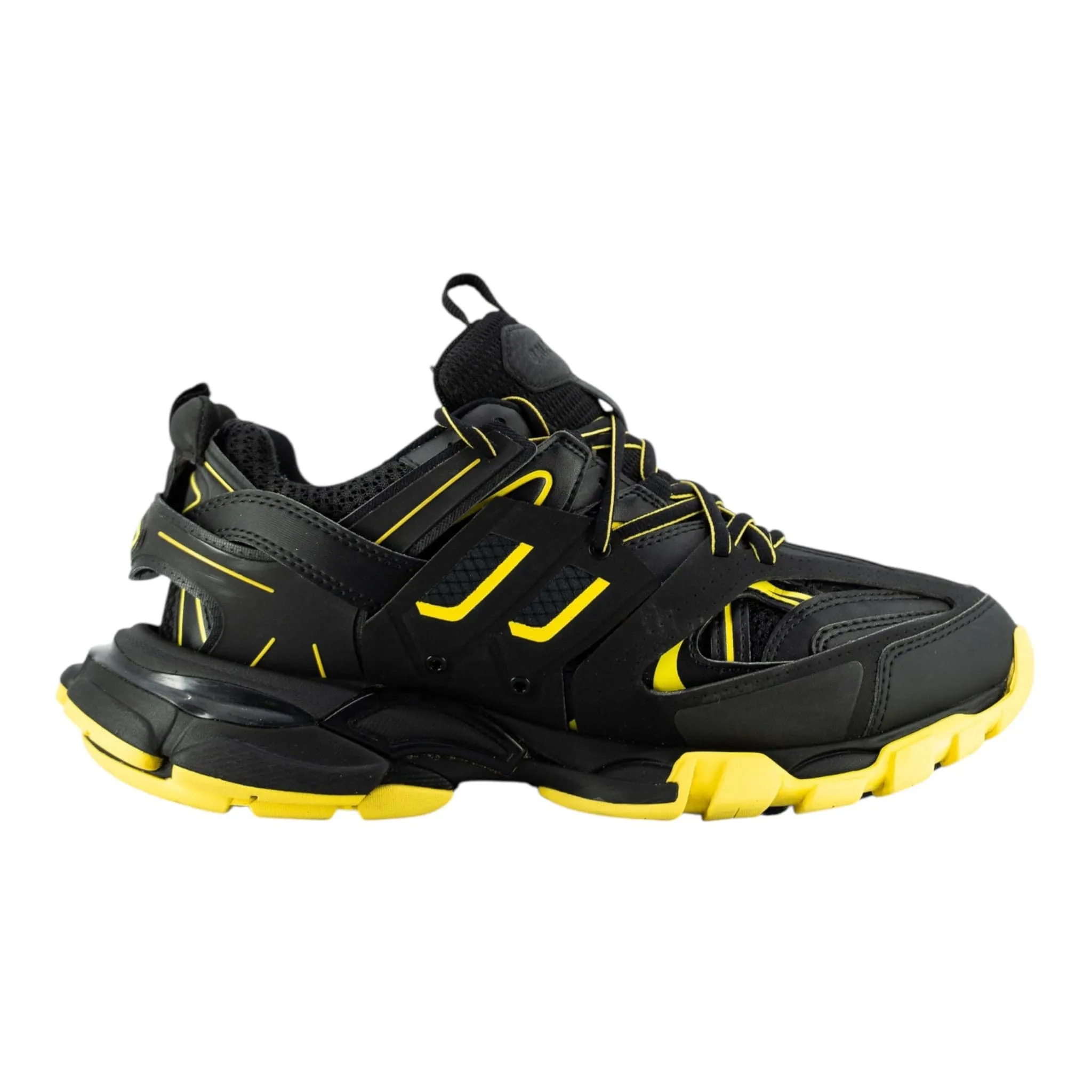 Balenciaga Track Trainer Black Yellow Pre-Owned