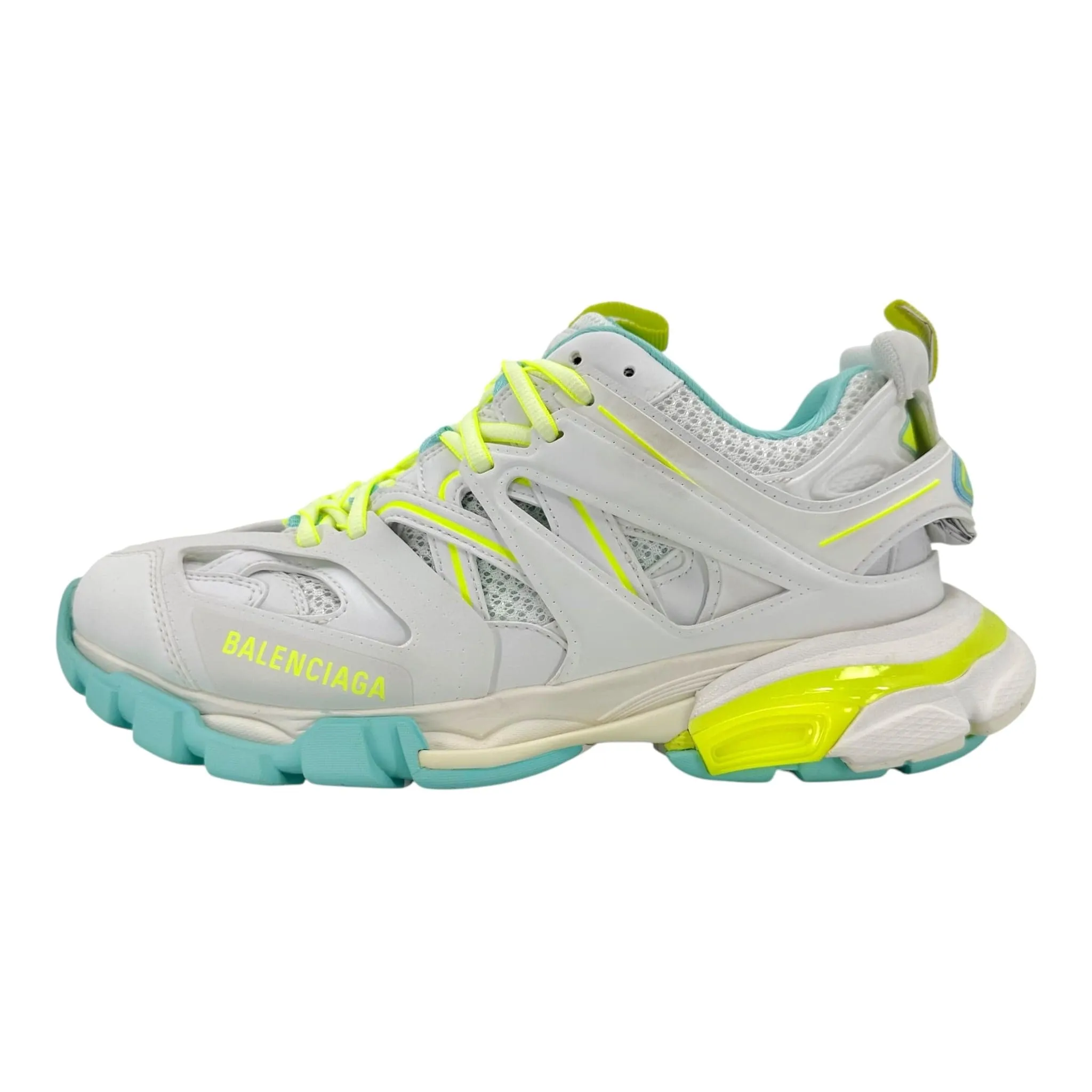 Balenciaga Track Trainer White Neon Yellow