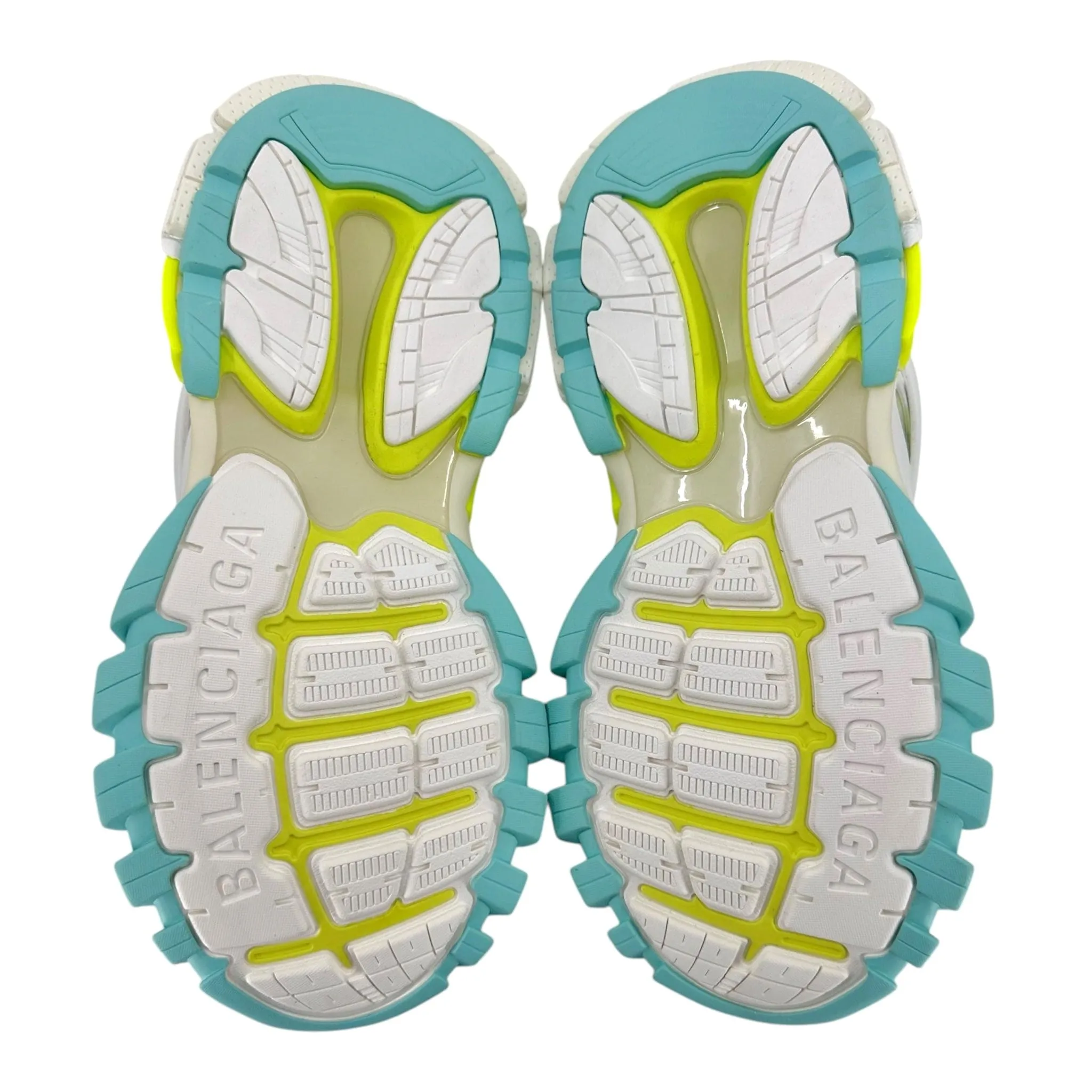 Balenciaga Track Trainer White Neon Yellow