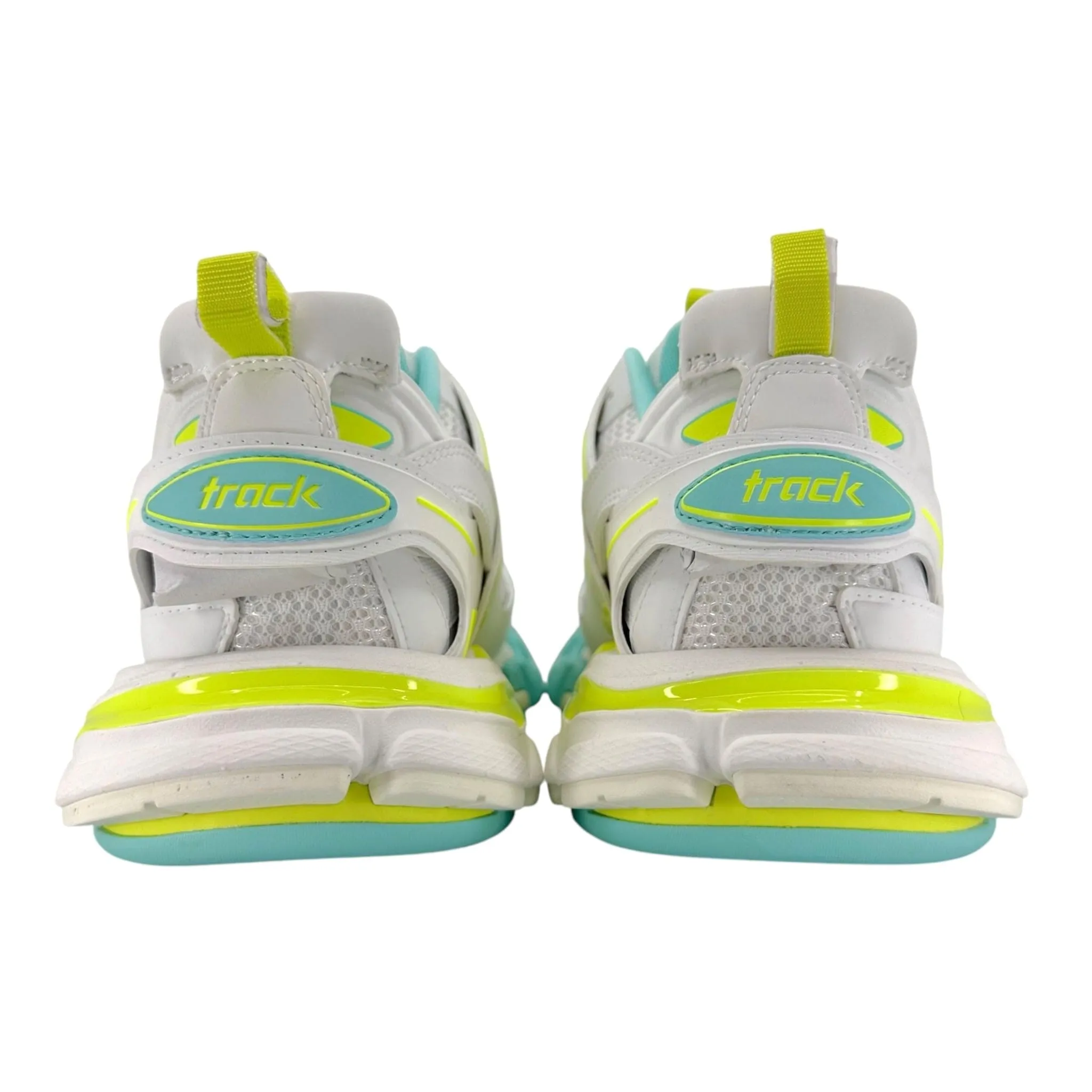 Balenciaga Track Trainer White Neon Yellow